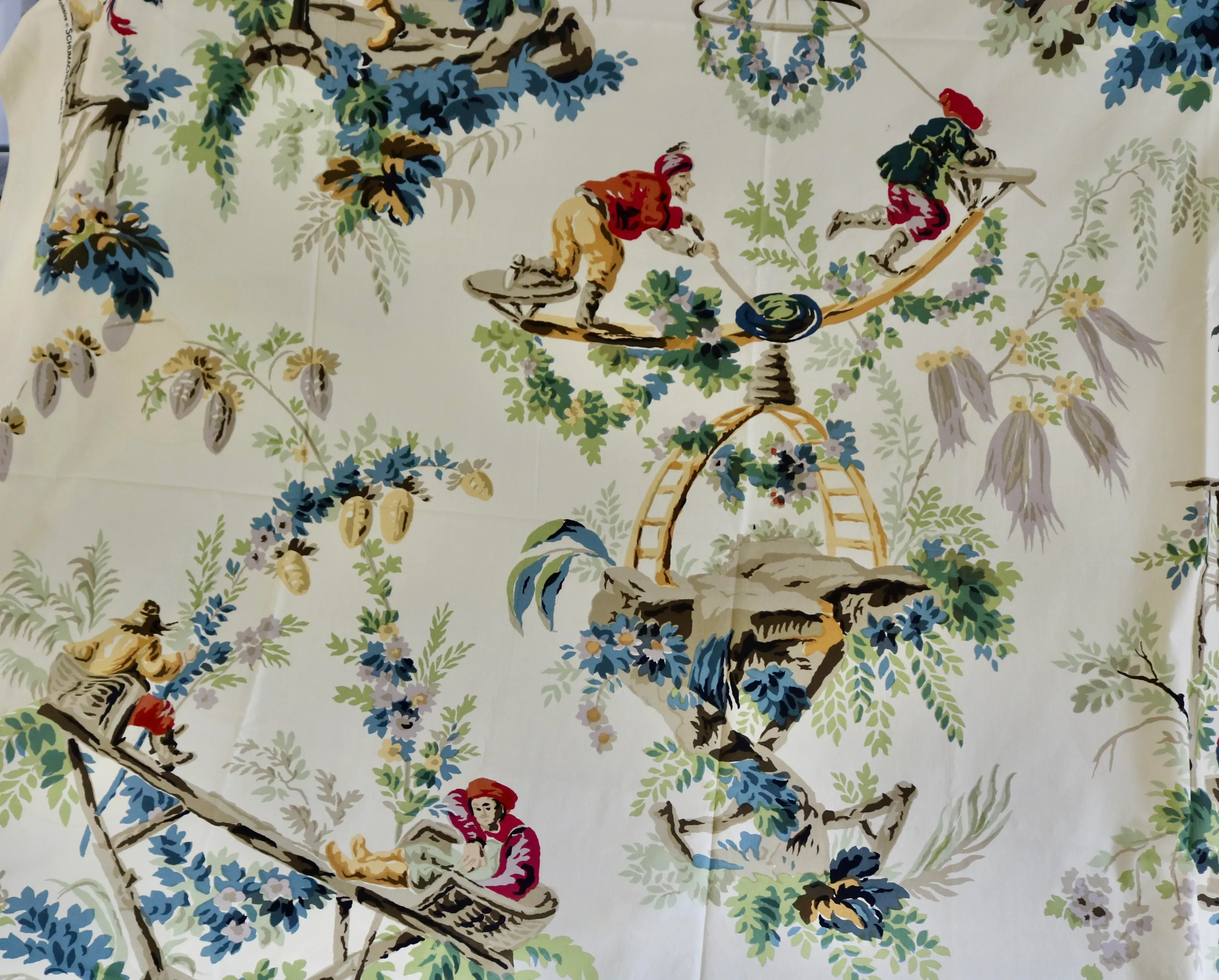 Schumacher Fabric Plaisirs De La Chine
