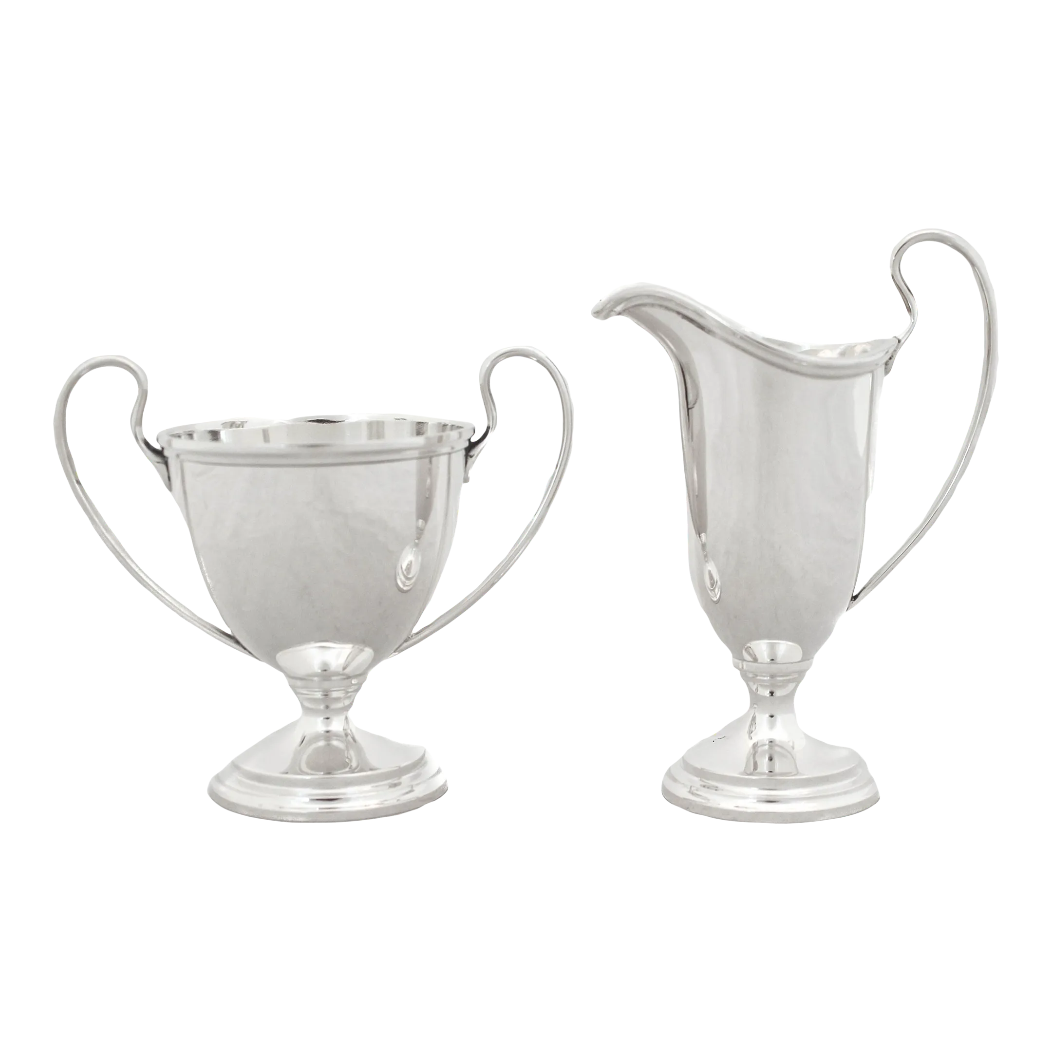 1940s Sterling Silver Cream & Sugar Set A Pair Chairish