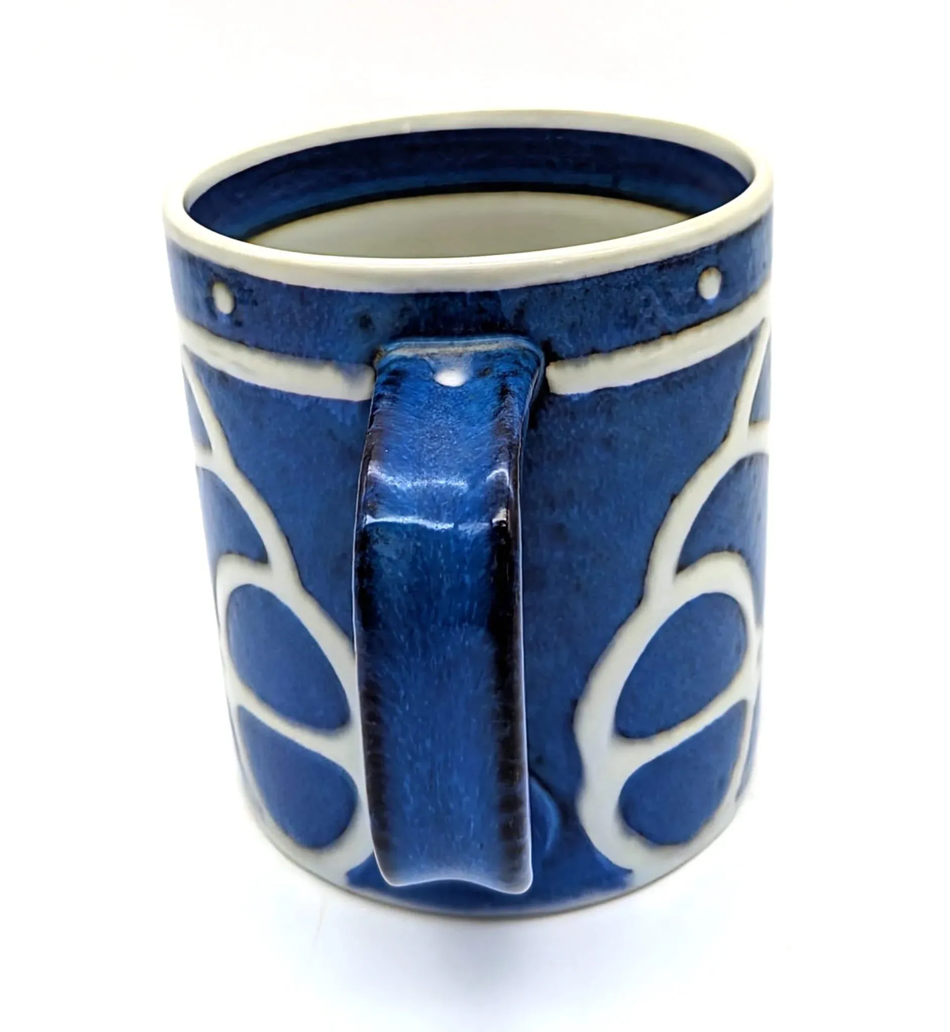 1968 Royal Copenhagen Faience Annual Coffee Mug Designed by Ellen