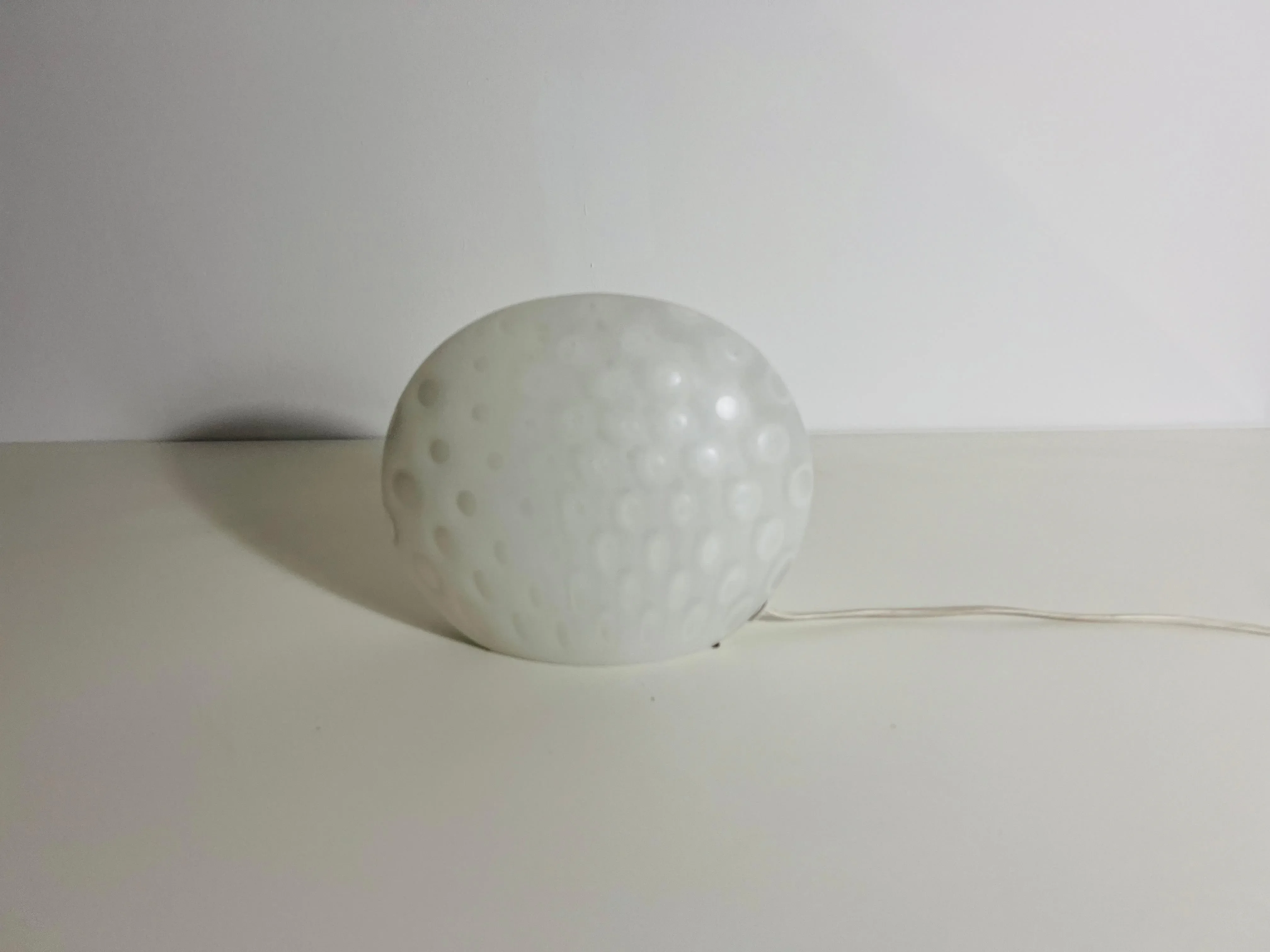 Mid-Century Glass Table Lamp by Peill & Putzler, 1970s, Germany main image 2