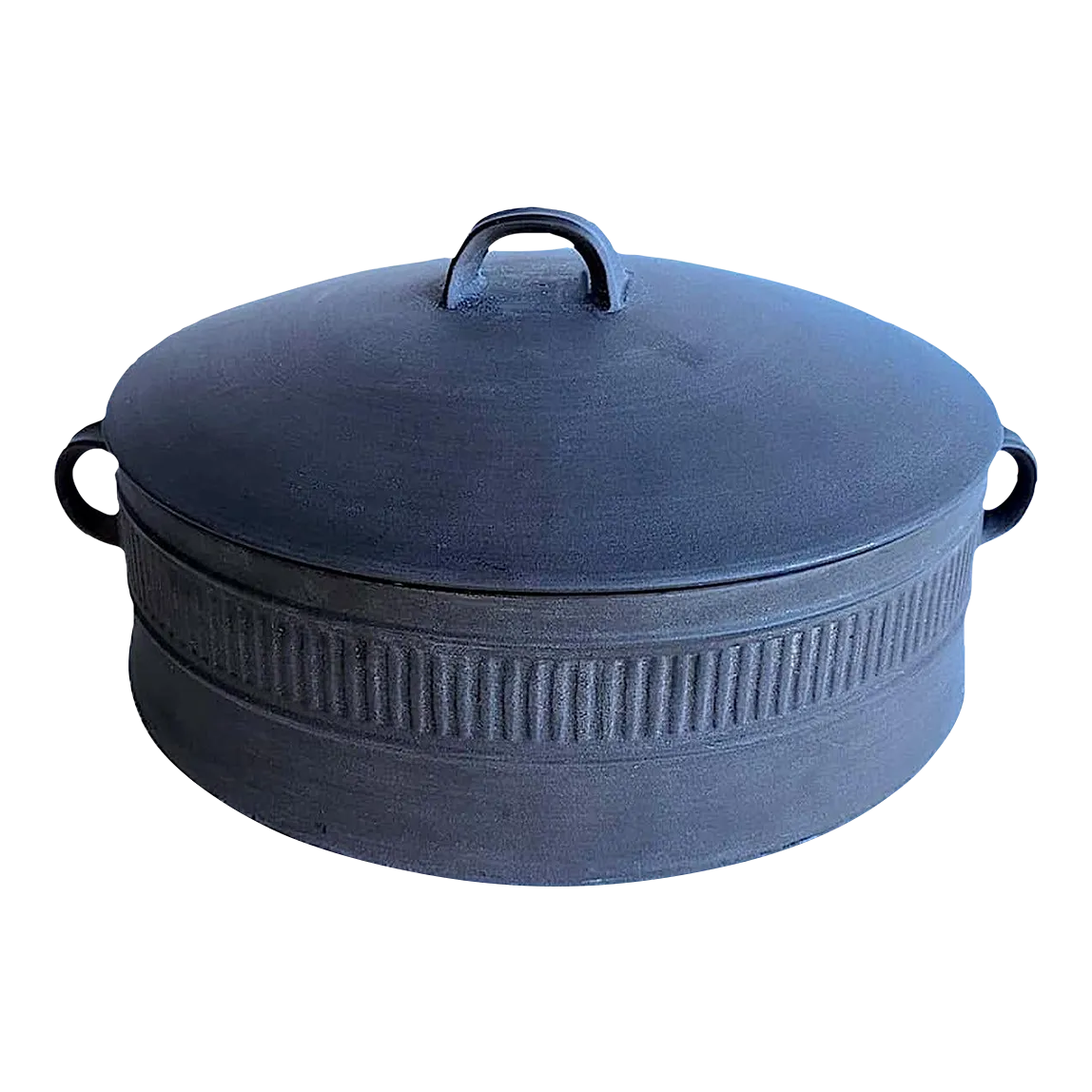 gustavsberg＊BALTIC＊Antique Casserole・* 1960s-dansk-5-quart-flamestone
