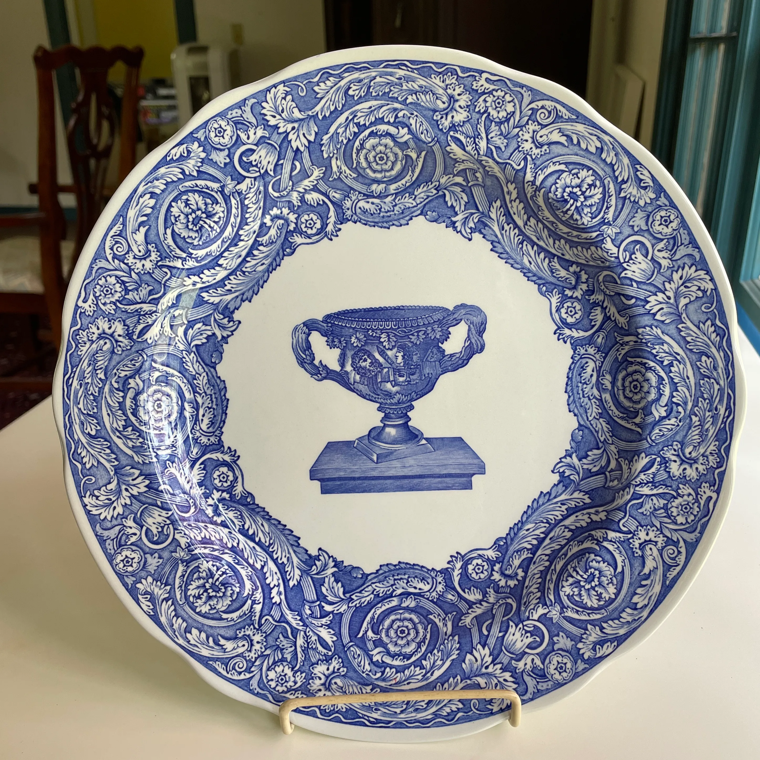 SPODE WARWICK VASE プレートセット　2枚 90s-the-spode-blue-room-