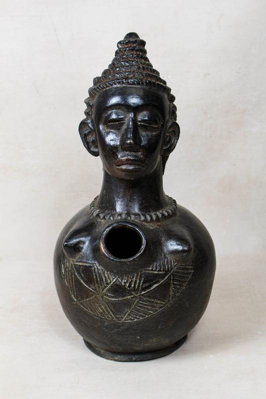 Mangbetu Bust Vase