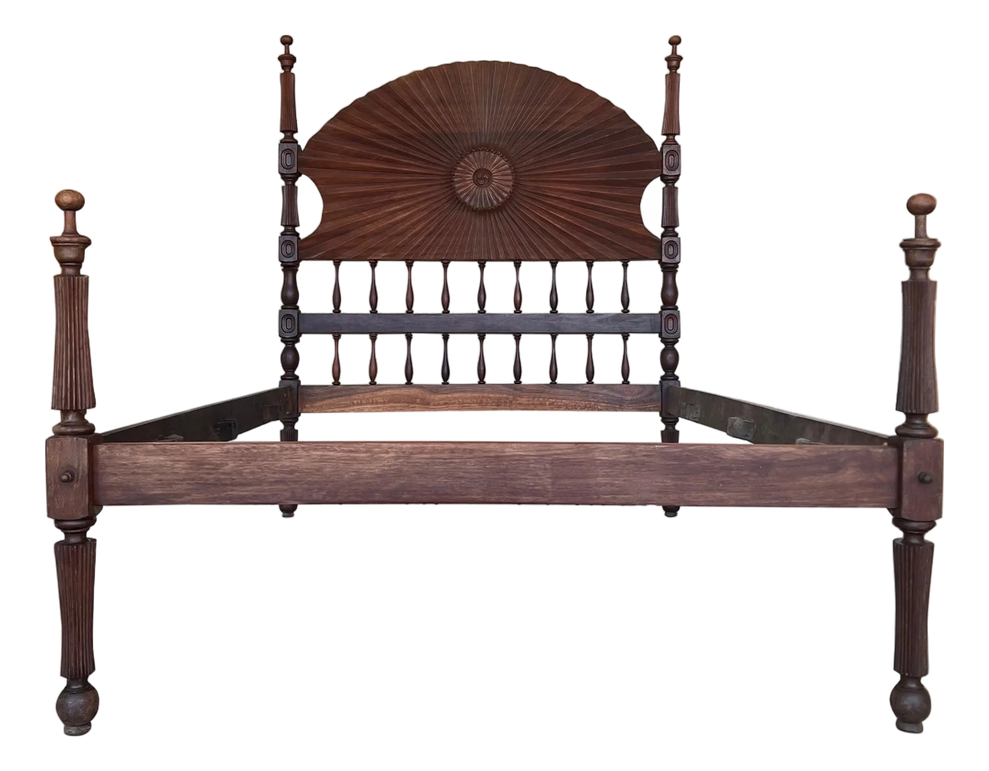 Vintage Queen Bed Frames | Chairish, image size:2027x1580