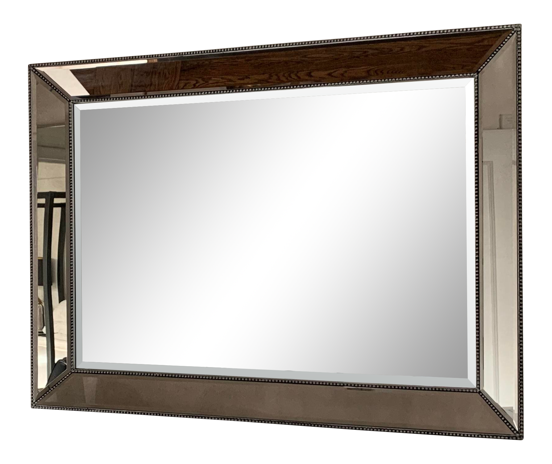 Restoration Hardware Beaded Mirror Chairish