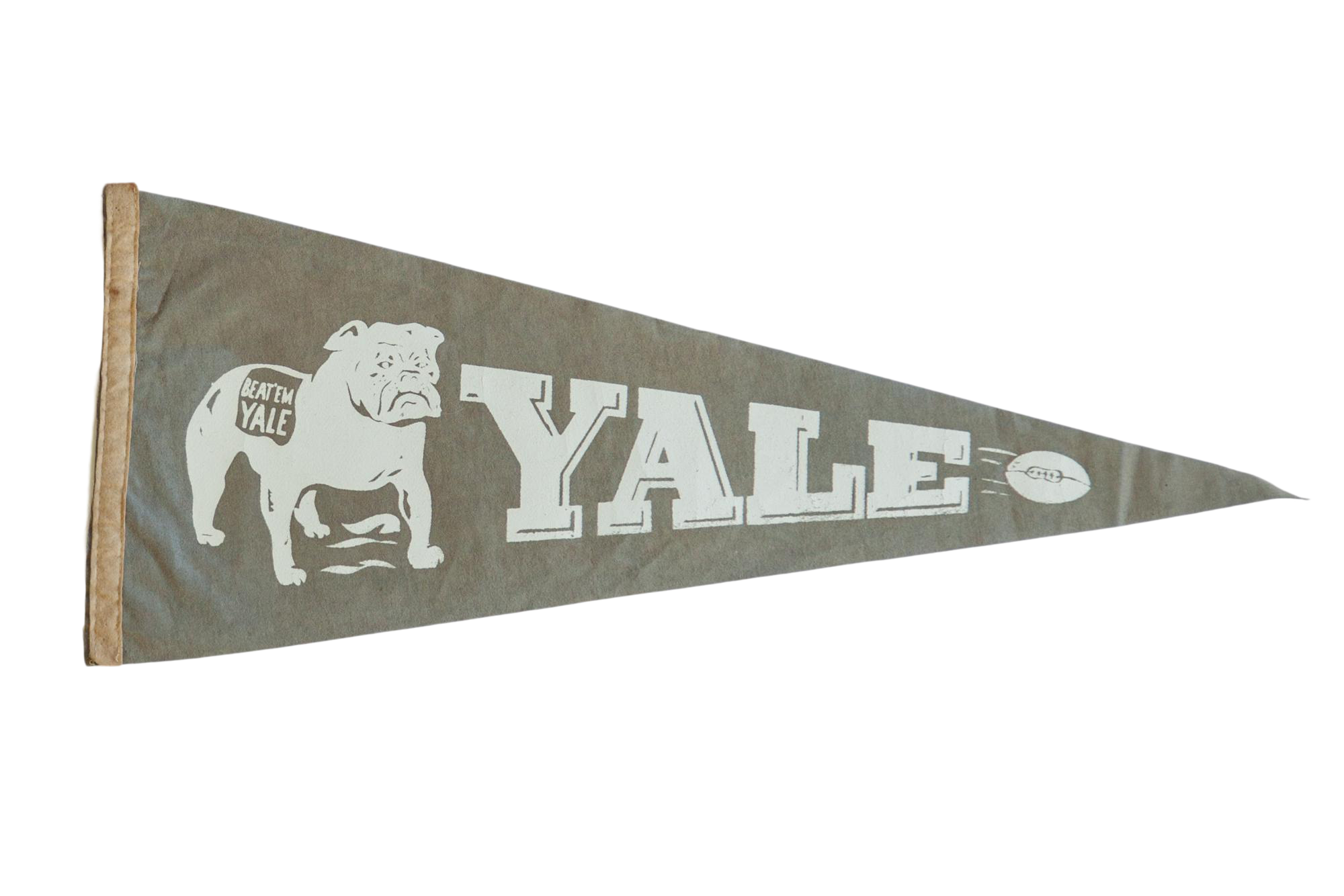 ギフト 40年代 ヴィンテージ ペナント 「YALE」 カレッジ フェルト