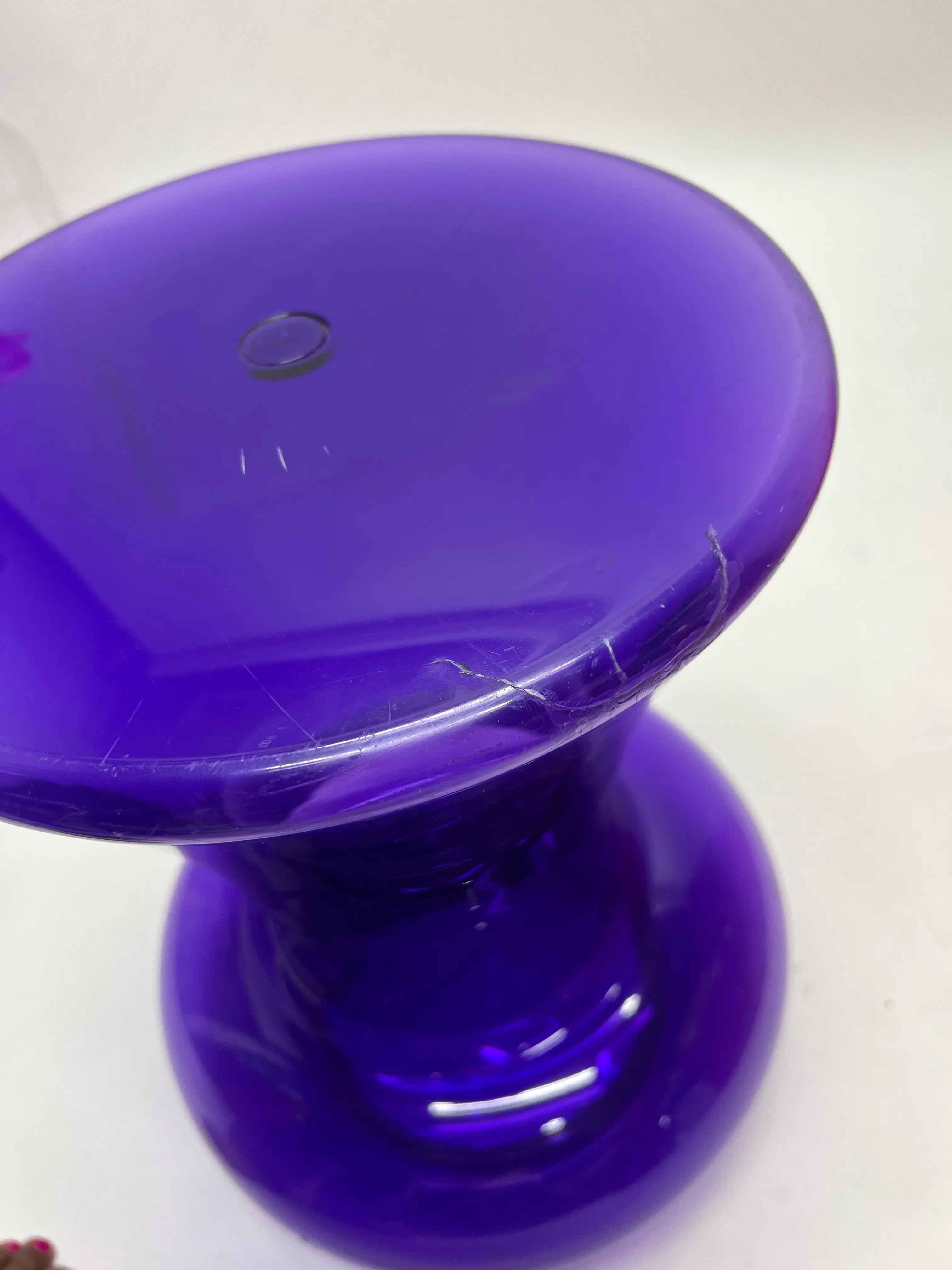 Kartell BOHEM ボエム パープル Kartell La Bohme Stool and Vase : surrounding.com