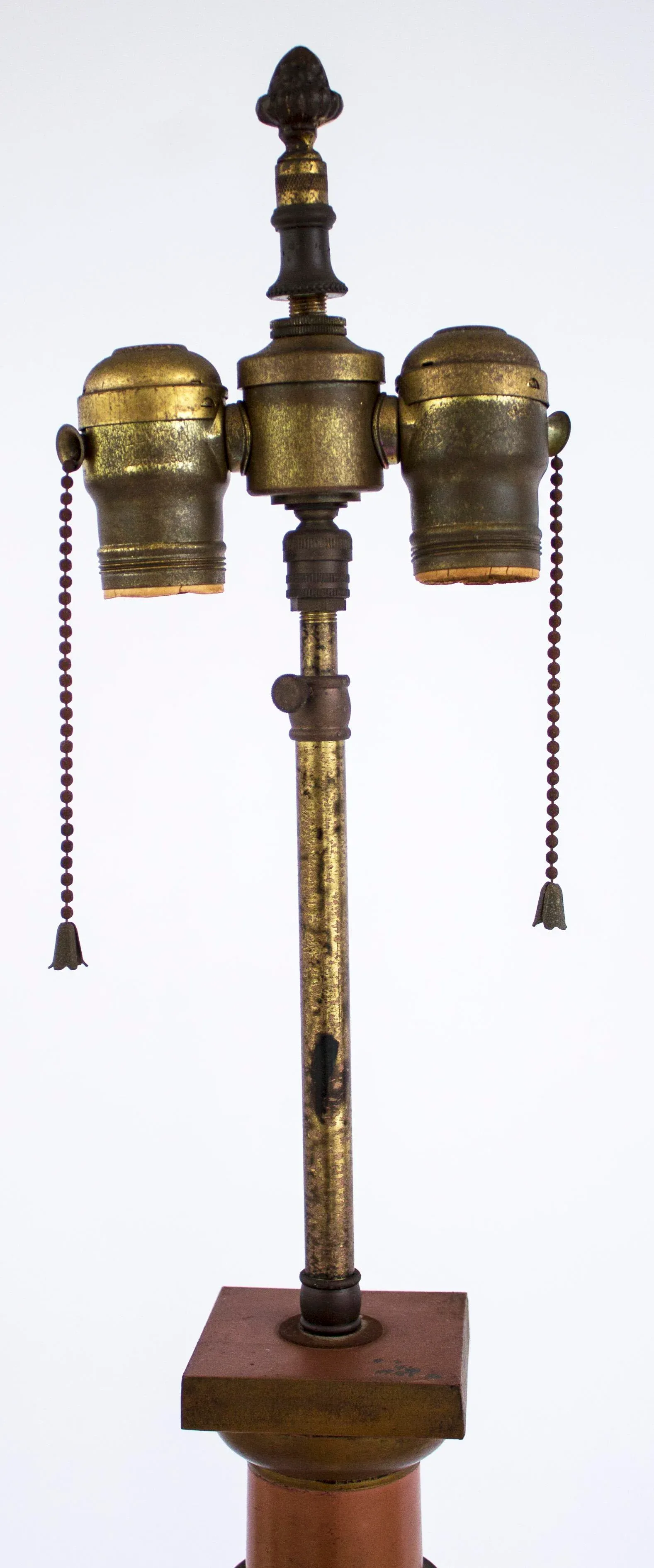 Antique French Regency Tole Lamp