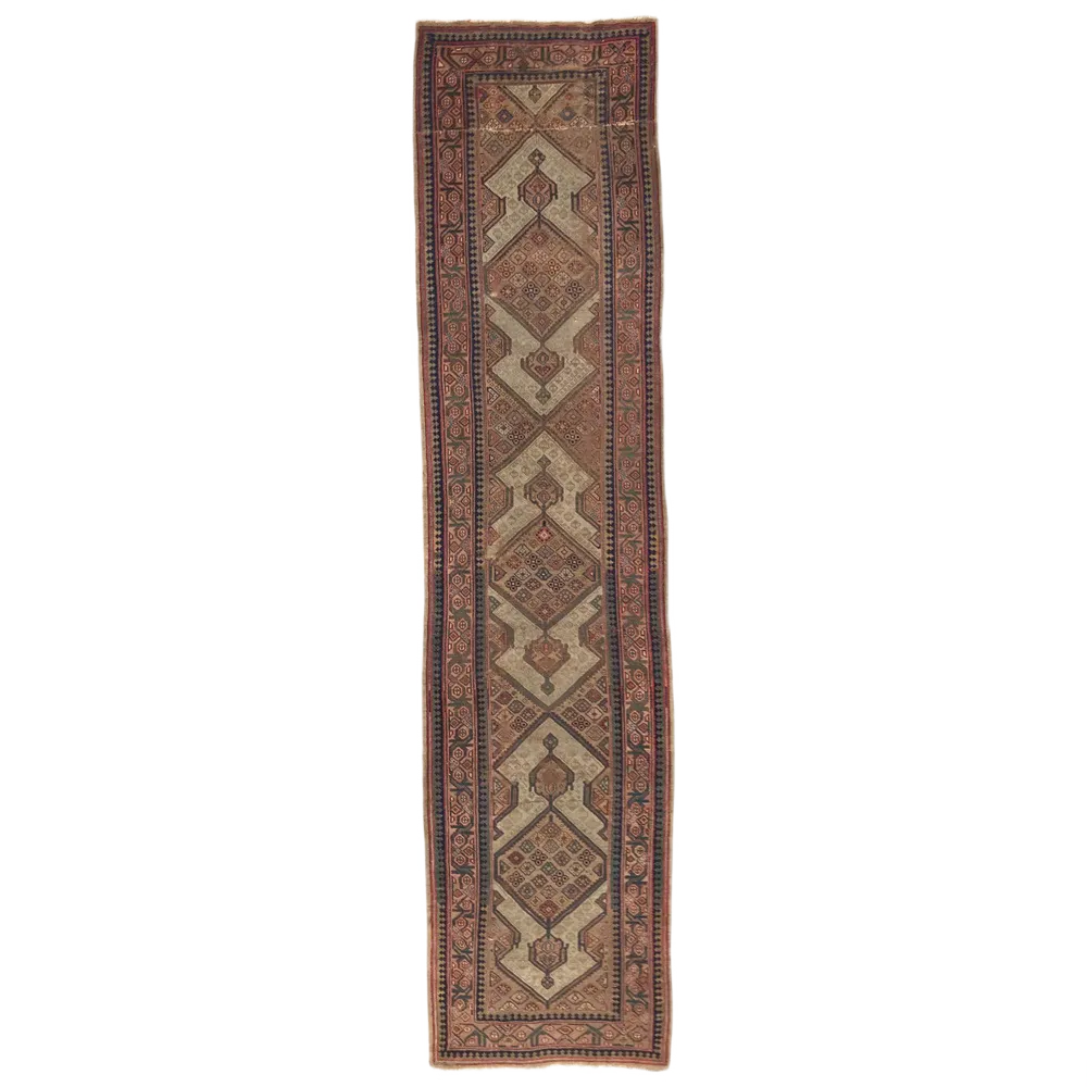 Antique Kurdish Serapi Runner