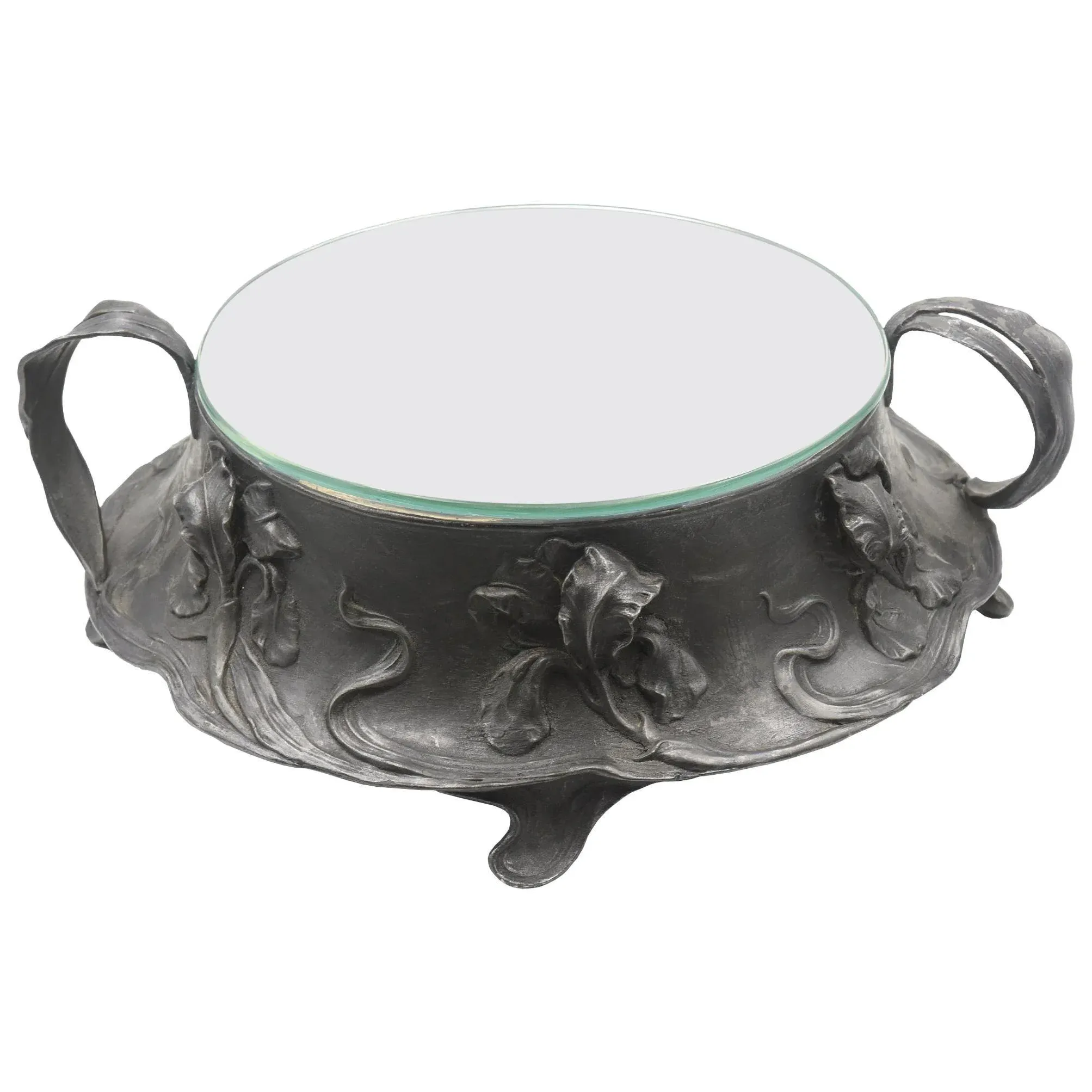 juventaclub.com-nude Juventa Art Nouveau Plateau Cake Stand Centrepiece | Chairish