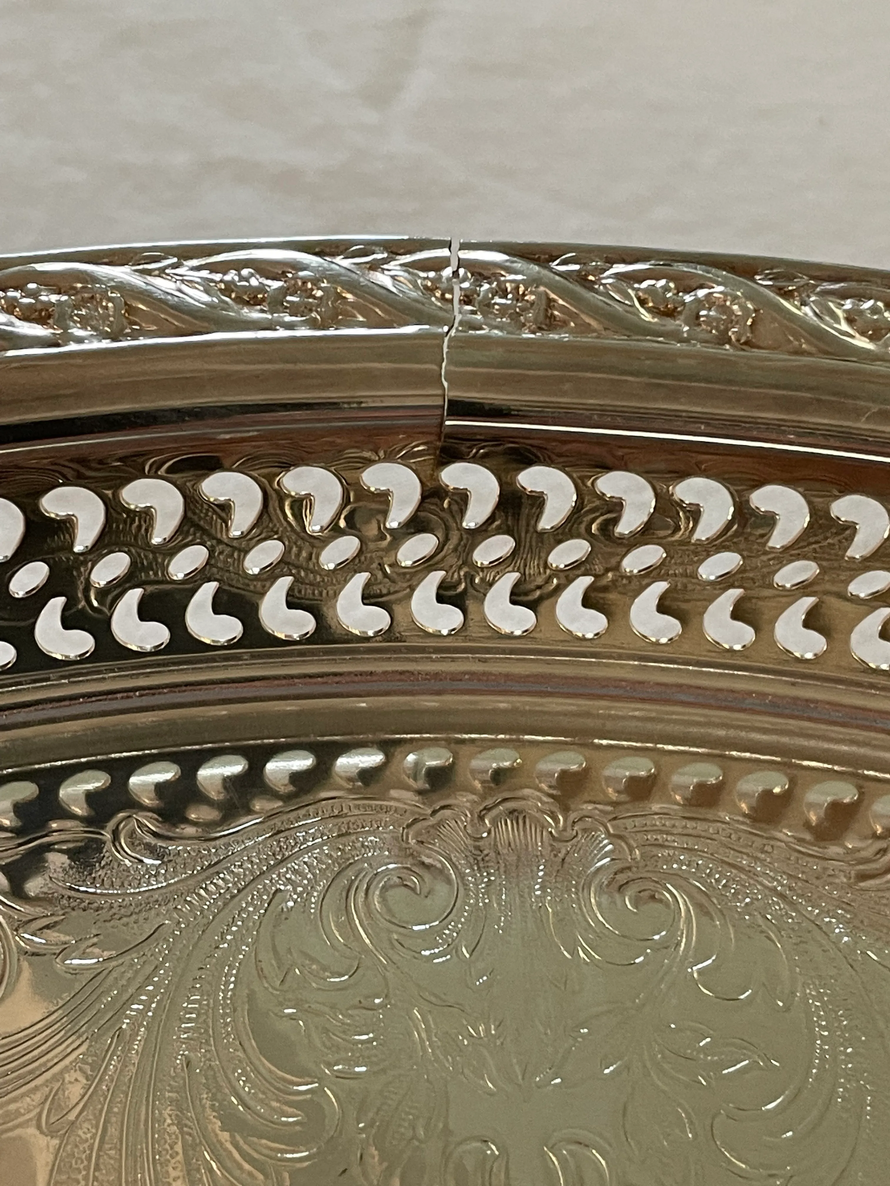 1960's “Spring Flowers” Wm. Rogers & Son Silver Plate