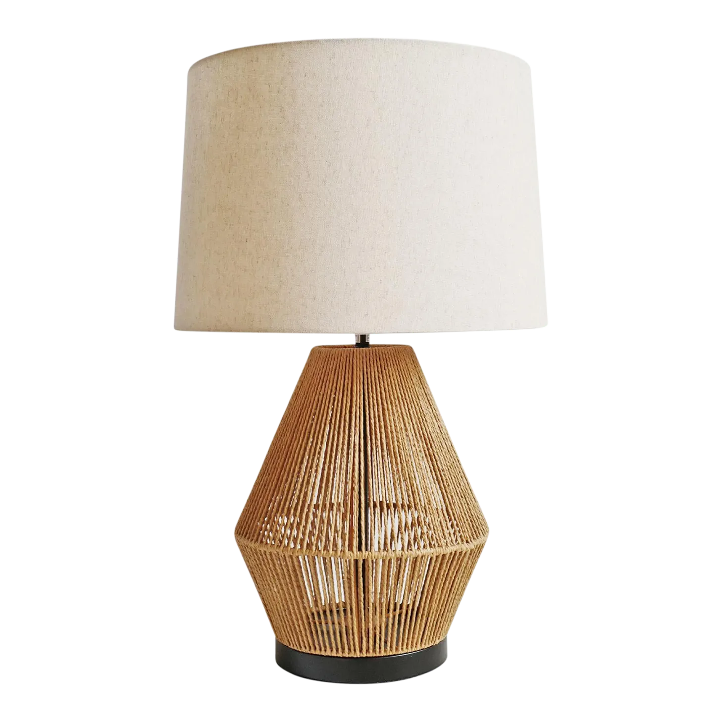 Rattan Rope Table Lamp Chairish