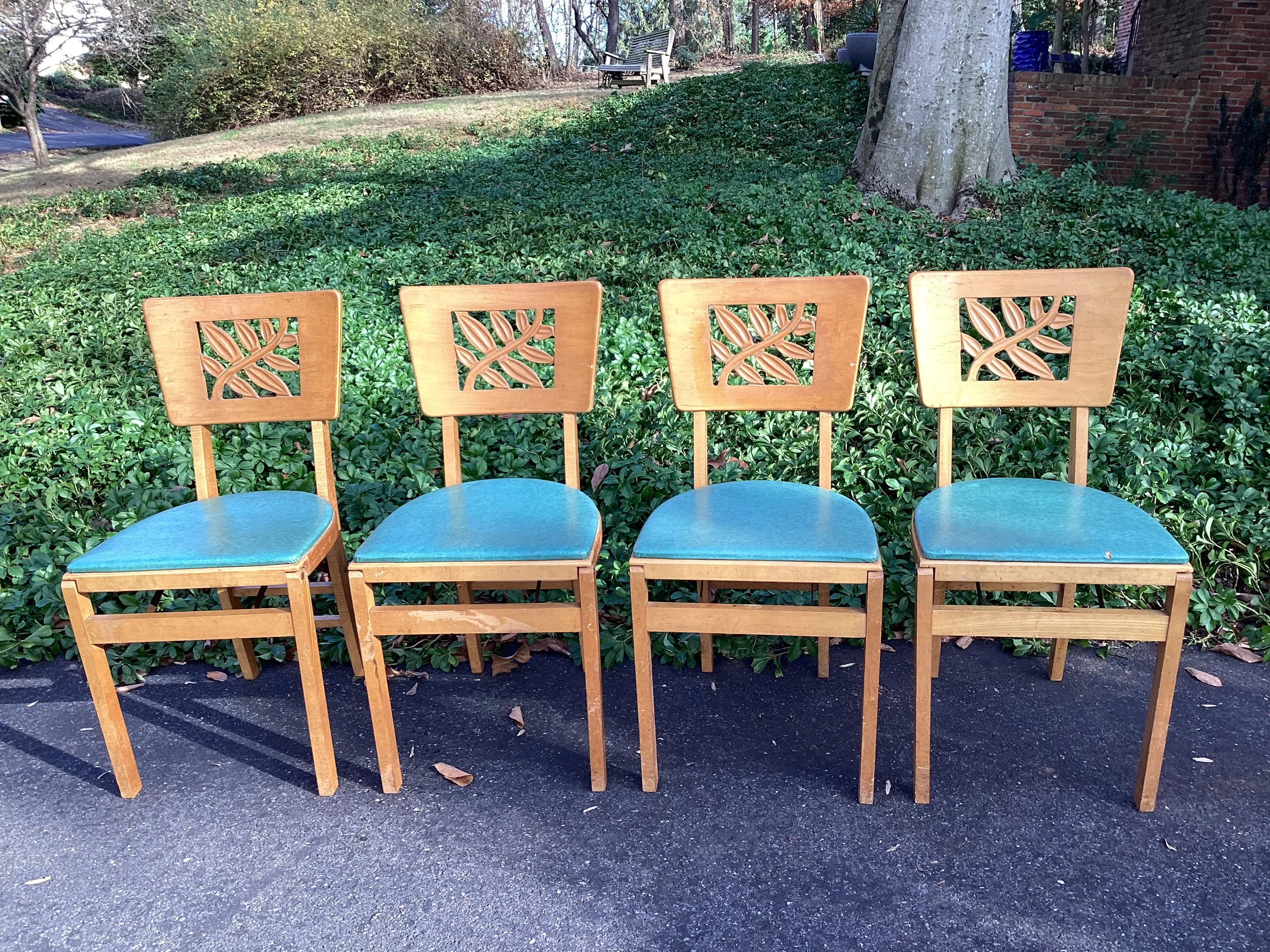 Stakmore Company Vintage Stakmore Folding Table And Chairs Vintage