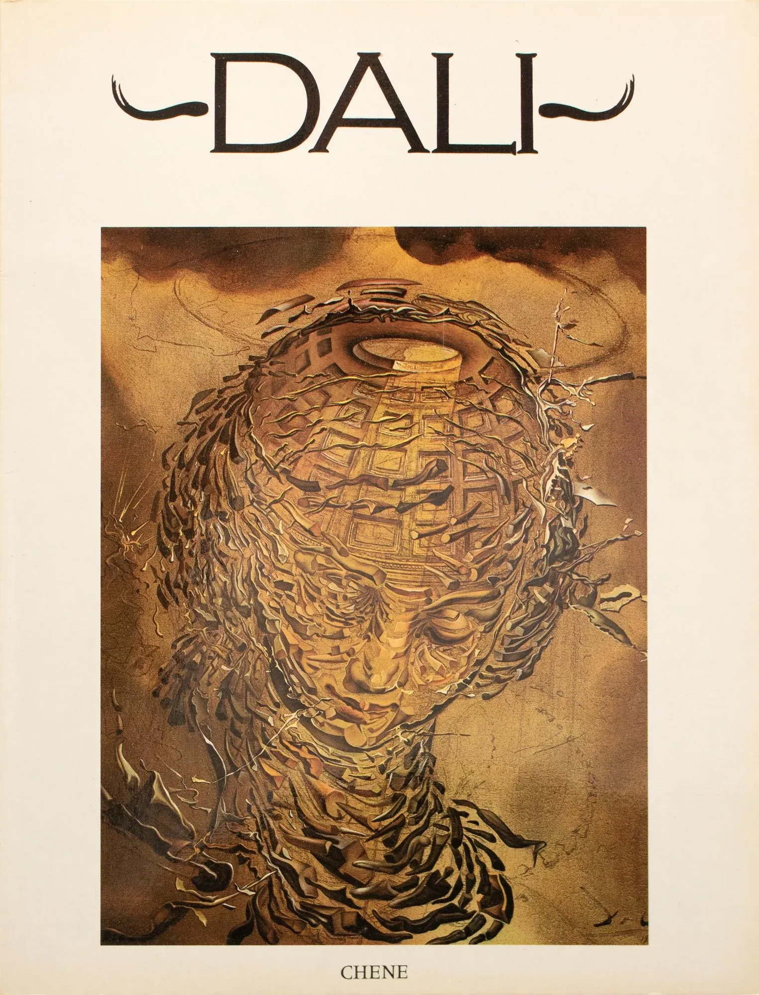 Dali by J. G. - Ballard, 1981 Coffee Table Art Book, French Edition