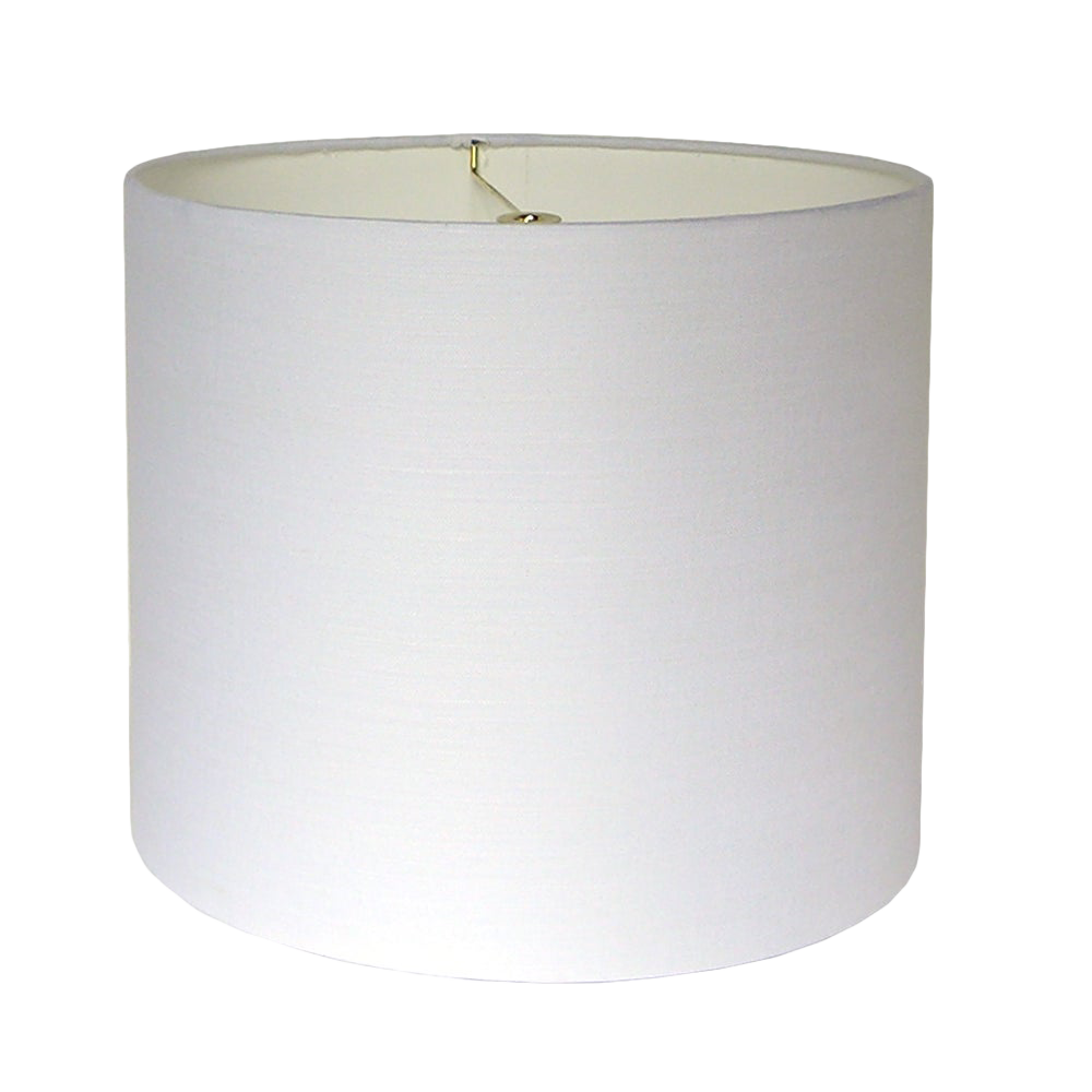 White Linen Lamp Shade Chairish