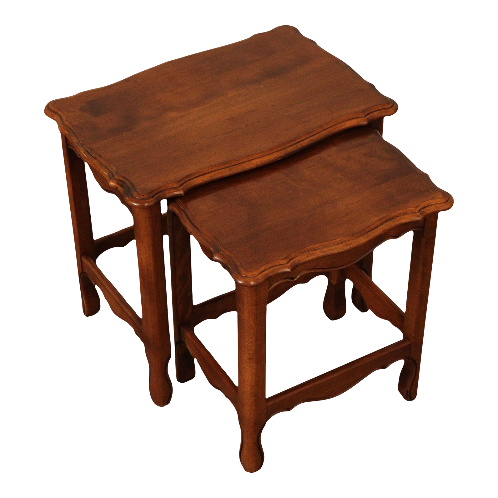 1990s Ethan Allen Country French Style Nesting Tables A Pair Chairish