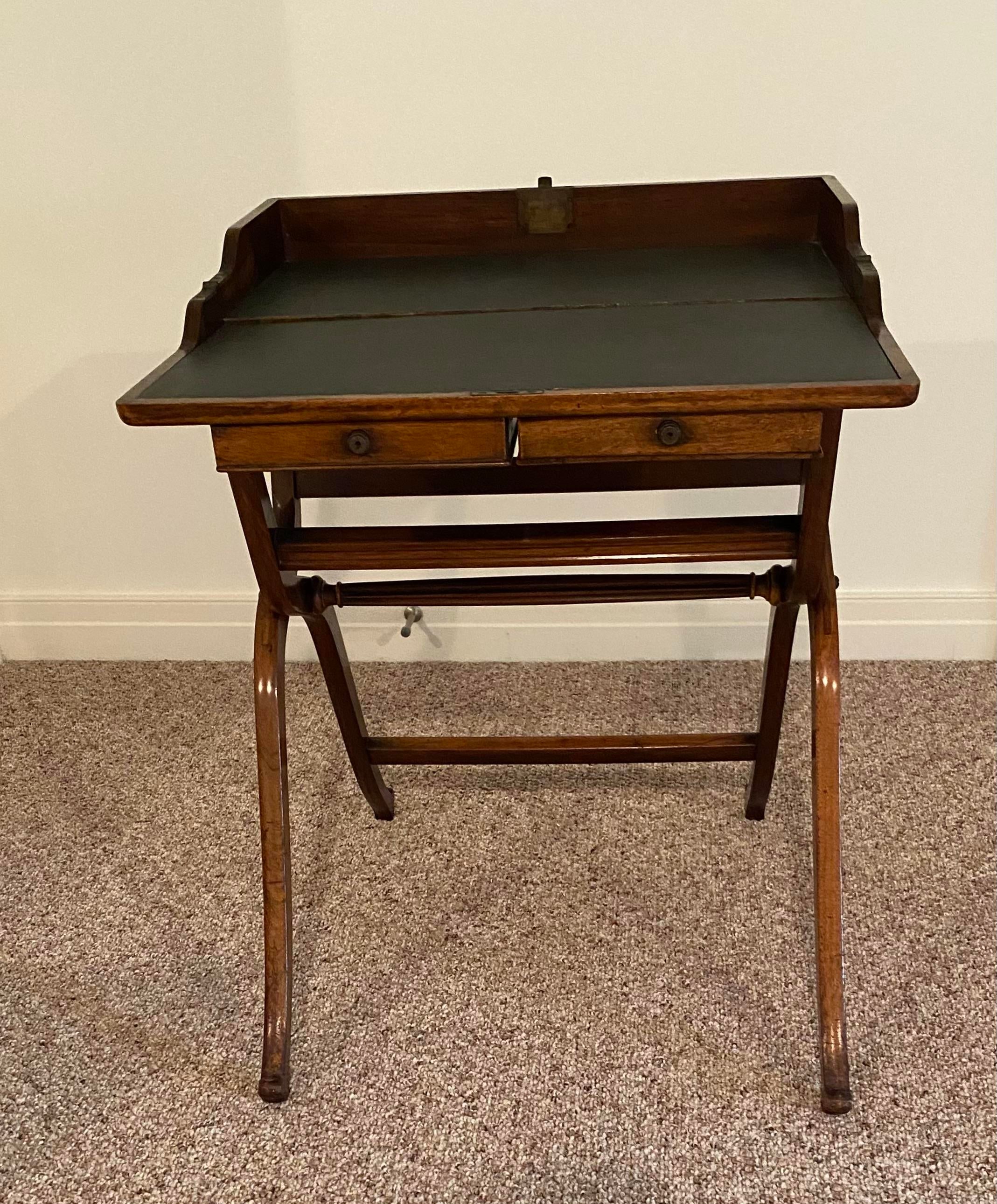 Antique folding writing desk online