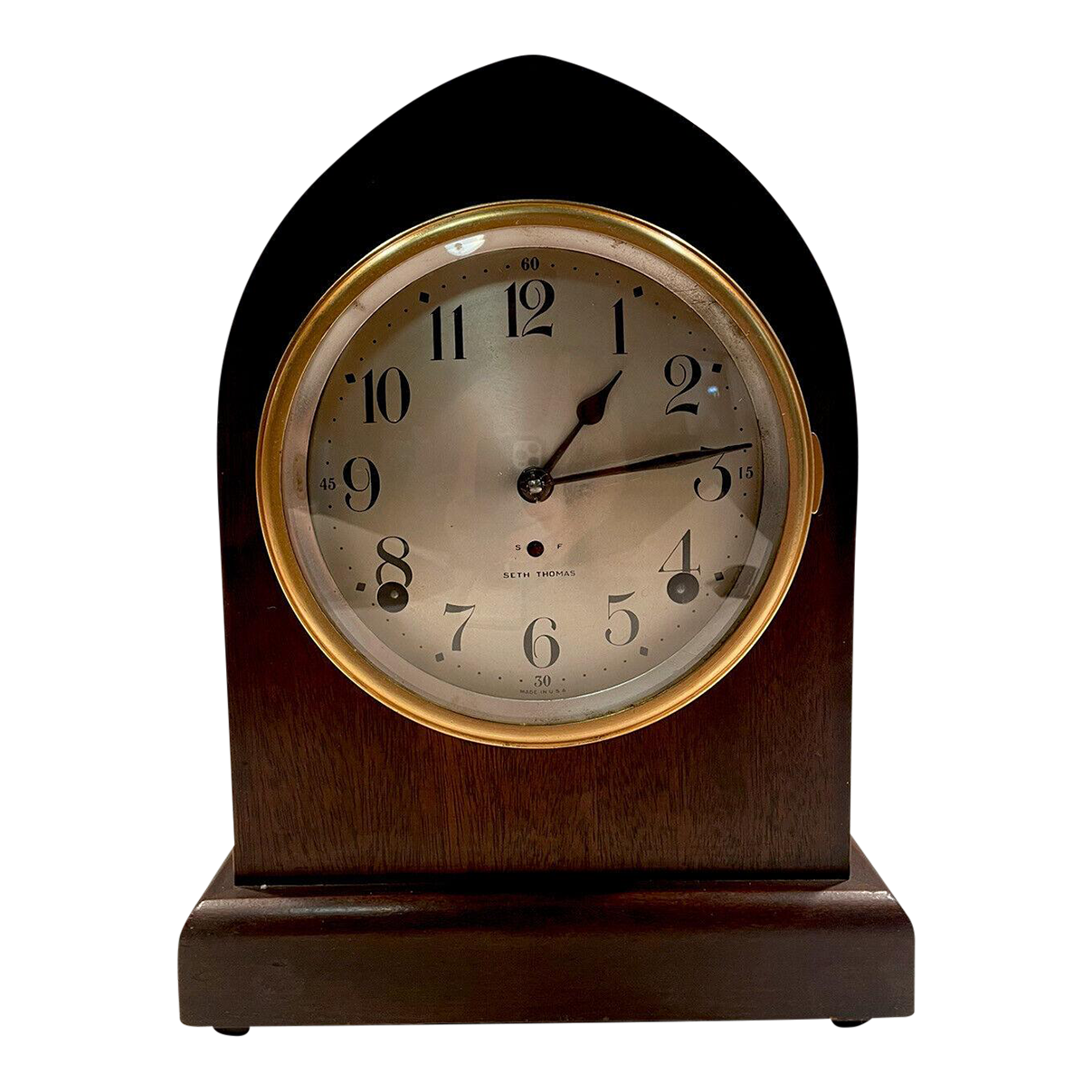 Seth Thomas Beehive Mantel Clock Chairish