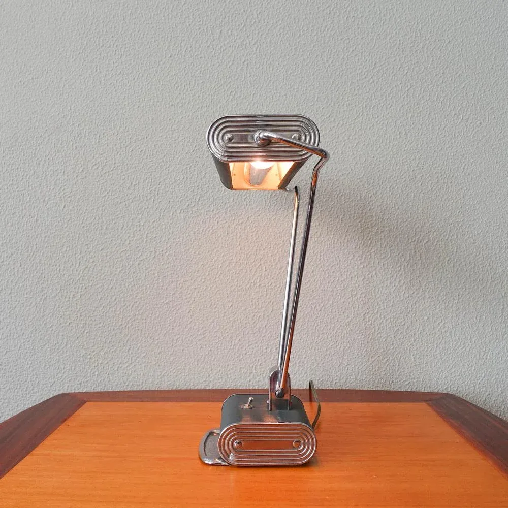 No.71 Desk Lamp by Eileen Gray for Jumo, 1930s | Chairish