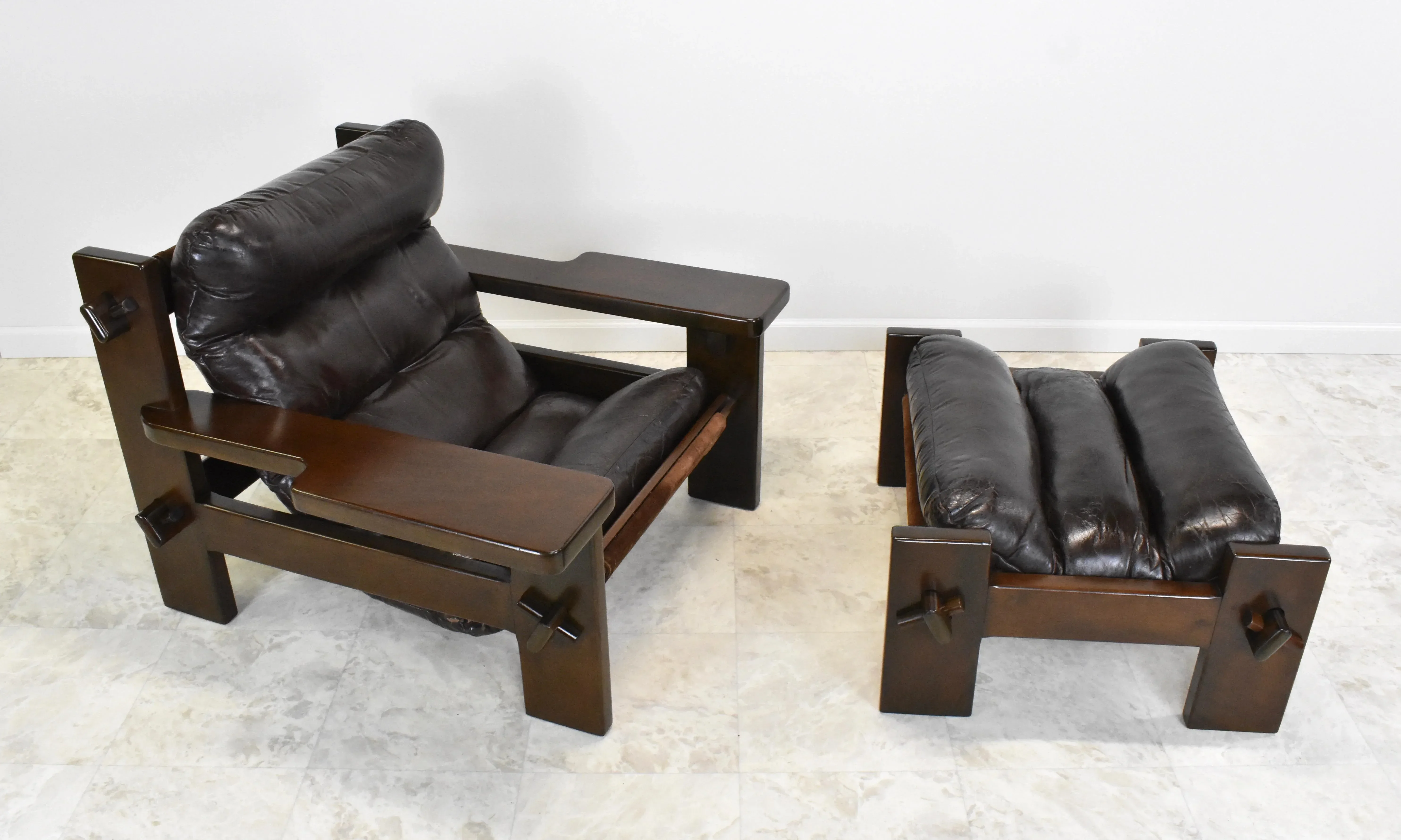 1960s Jean Gillon for Probel Brazilian Rosewood Mid Century