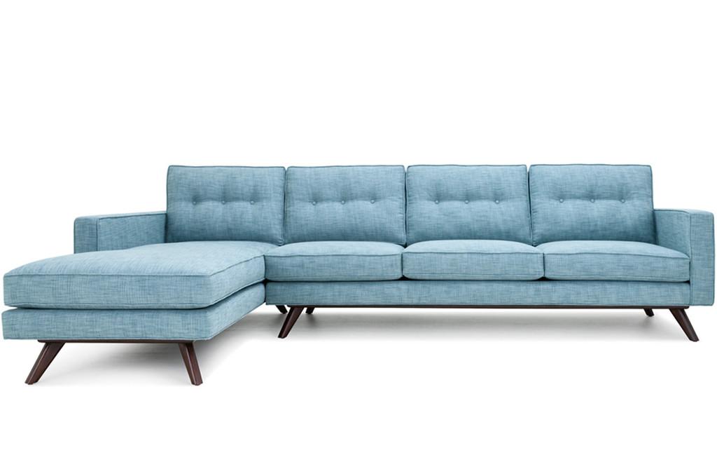 Clad Home MidCentury Style Tufted Sectional Chairish
