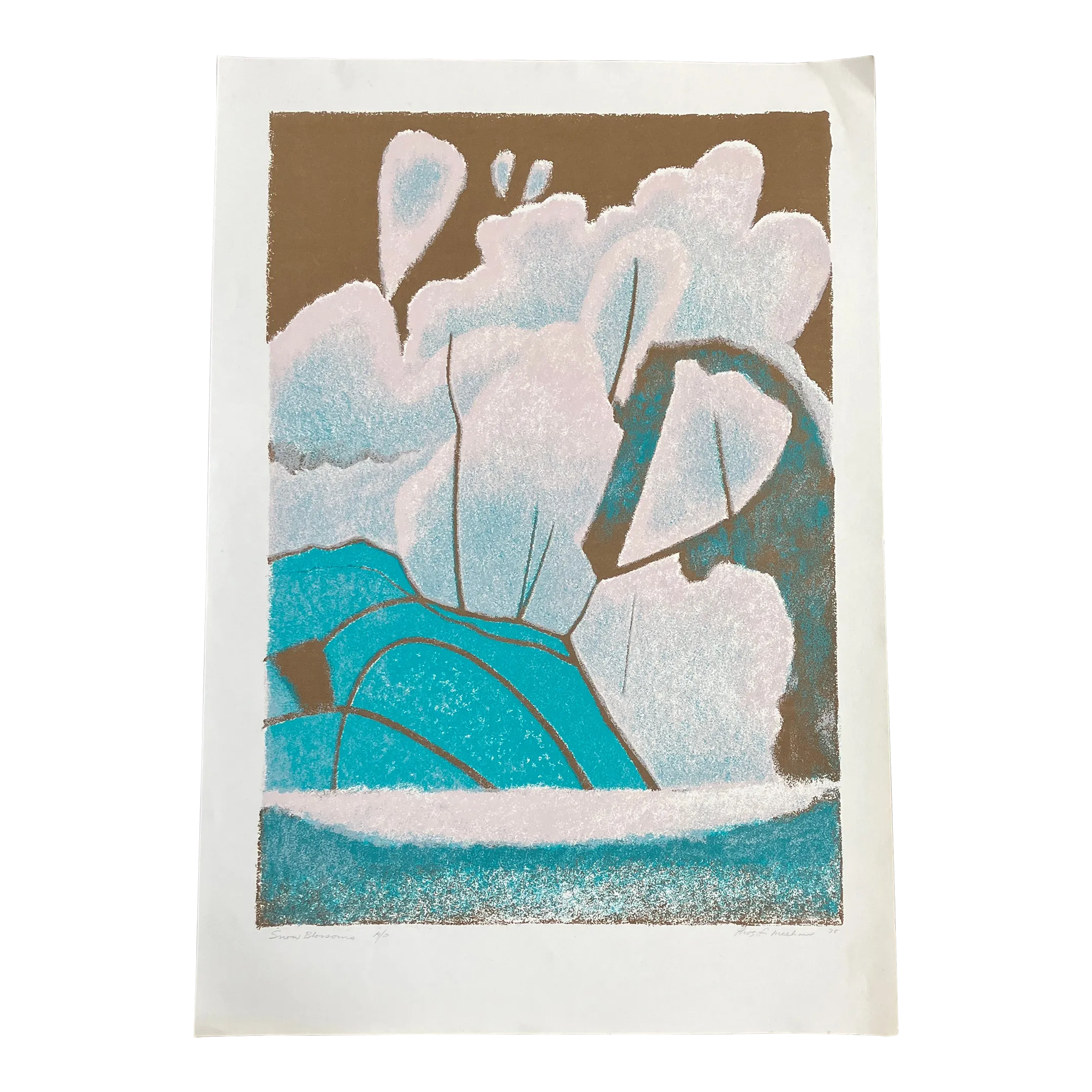 1980 Valerio Adami Lithograph Dm03239d Derriere Le Miroir