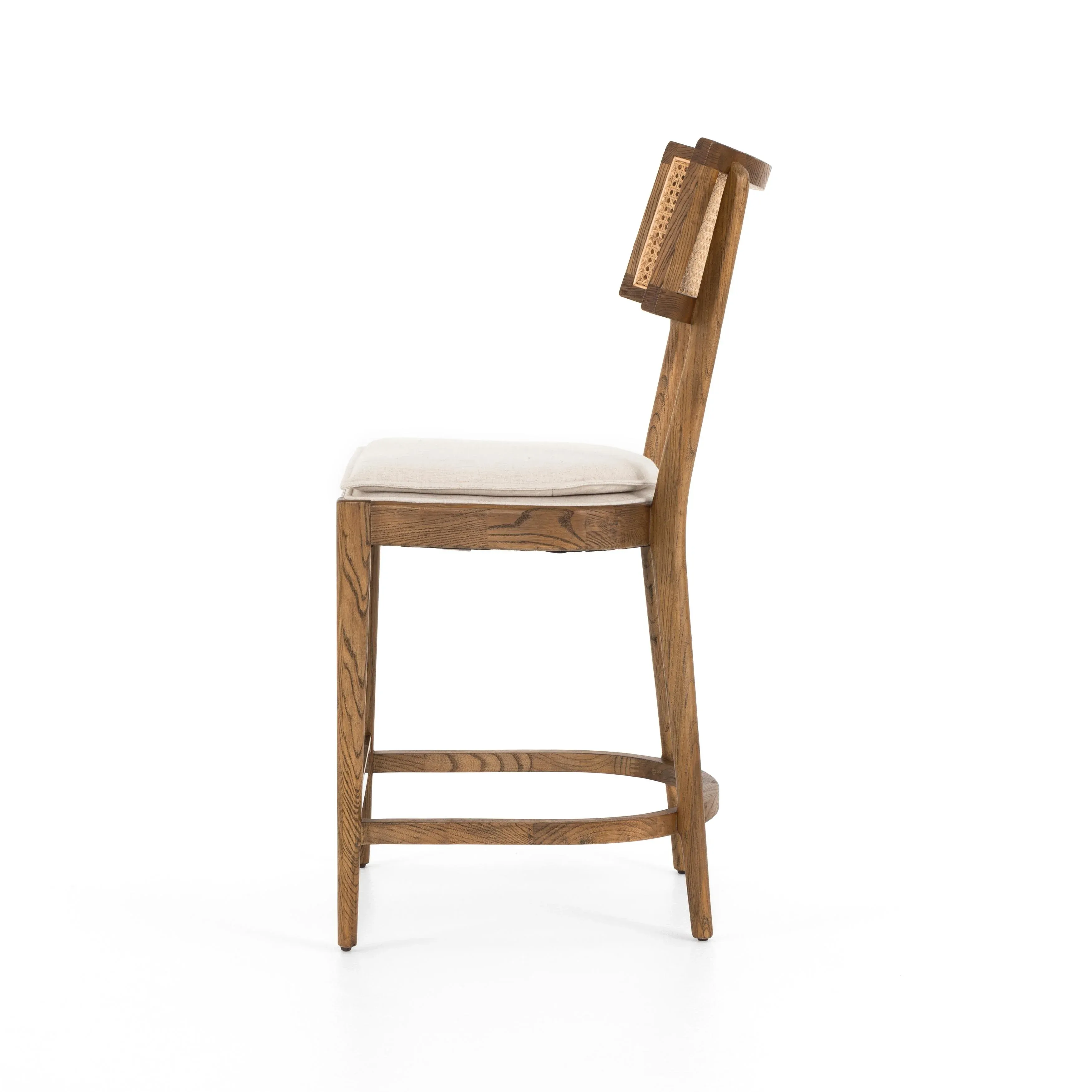 Four Hands Britt Counter Stool, Savile Flax