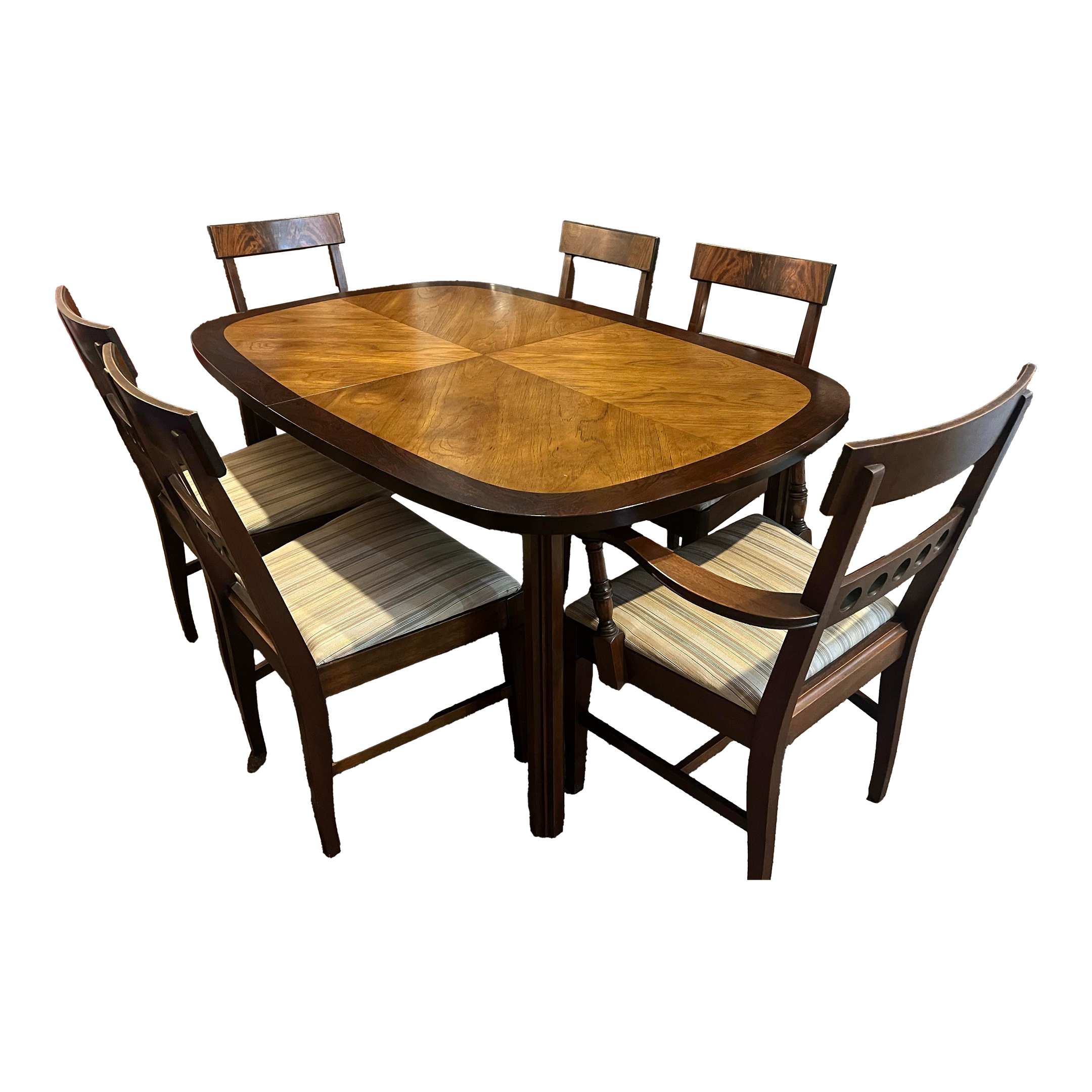 1960s Lane Tower Suite Collection Table With Chairs - Set of