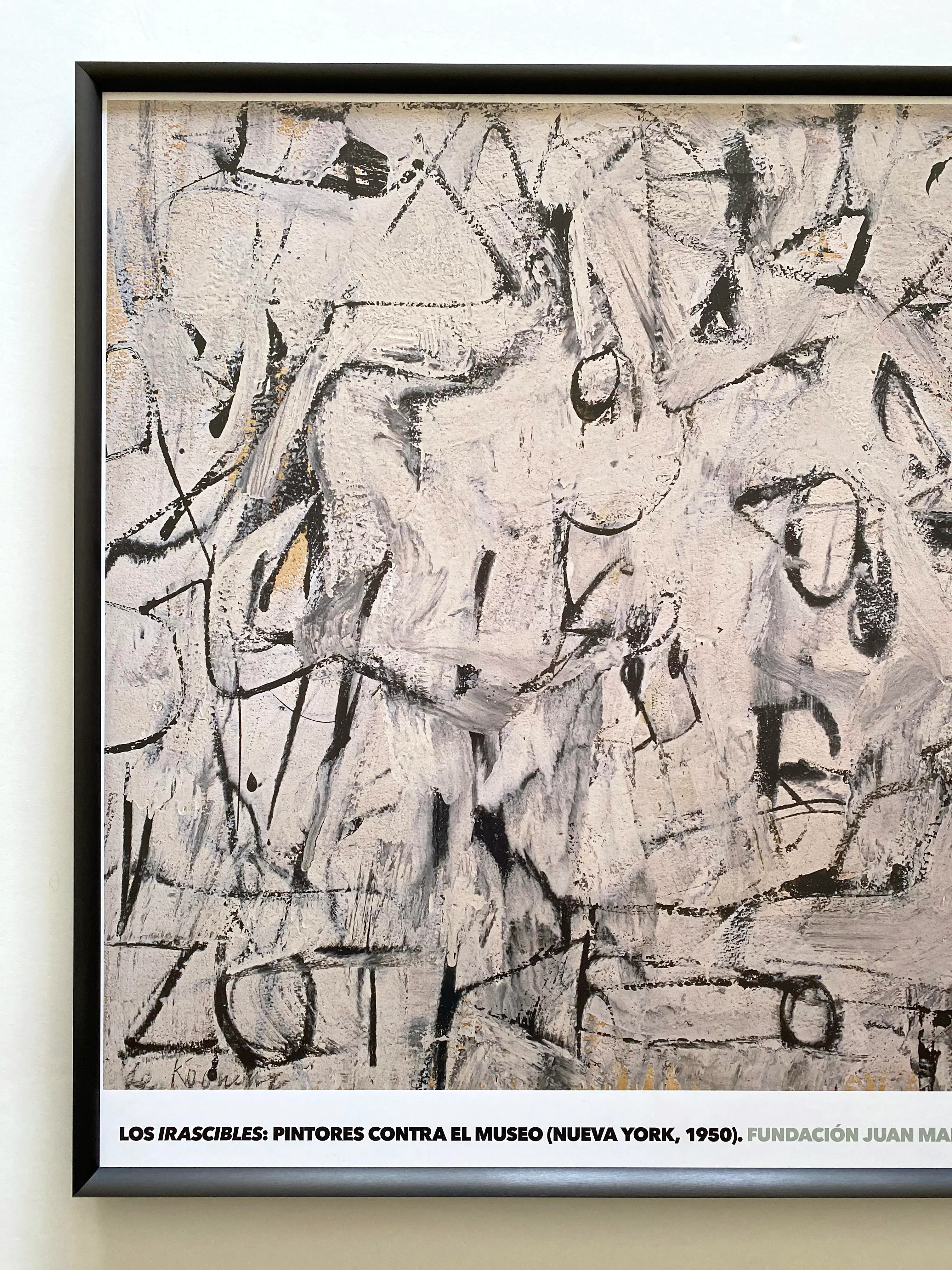 Willem De Kooning Foundation Abstract Expressionist Offset