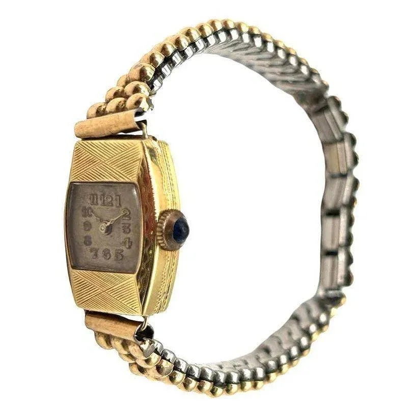 1920s Swiss Made Rolled Gold Filled Art Deco Women display picture 3