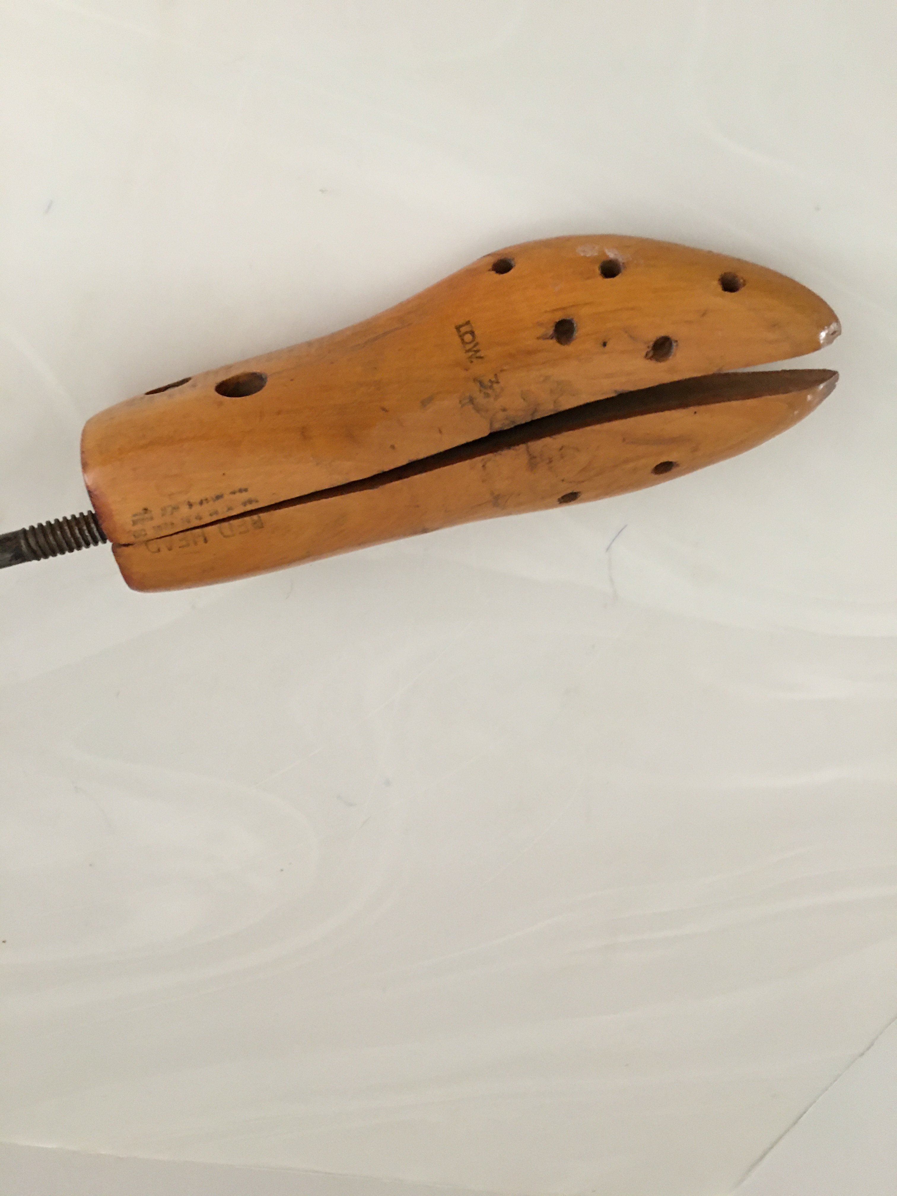 Cobbler shoe shop stretcher