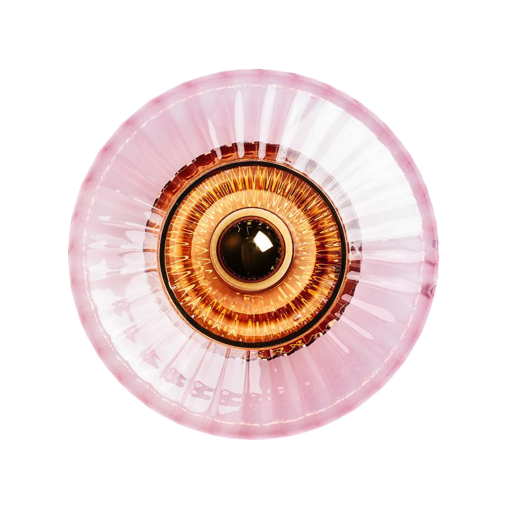 New Wave Optic Wall Lamp Rose Chairish