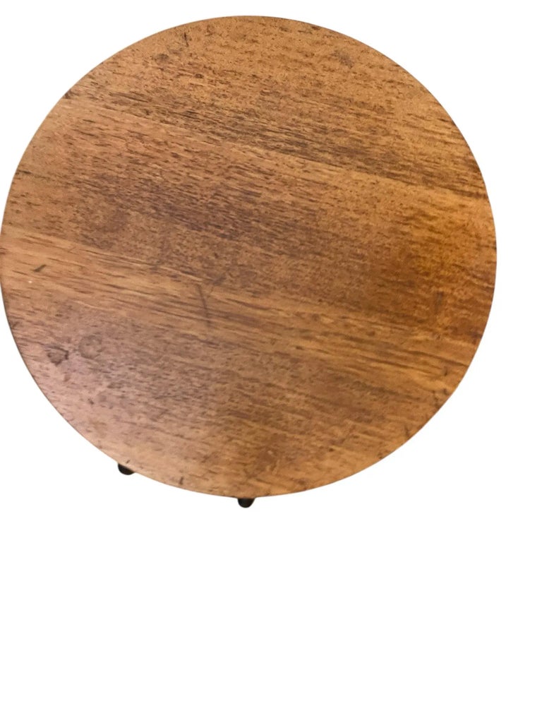 Jens Risom t.710 Side Table in Walnut