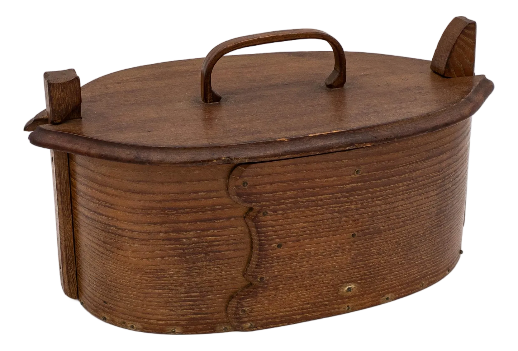 19th Century Bentwood Lunch Box