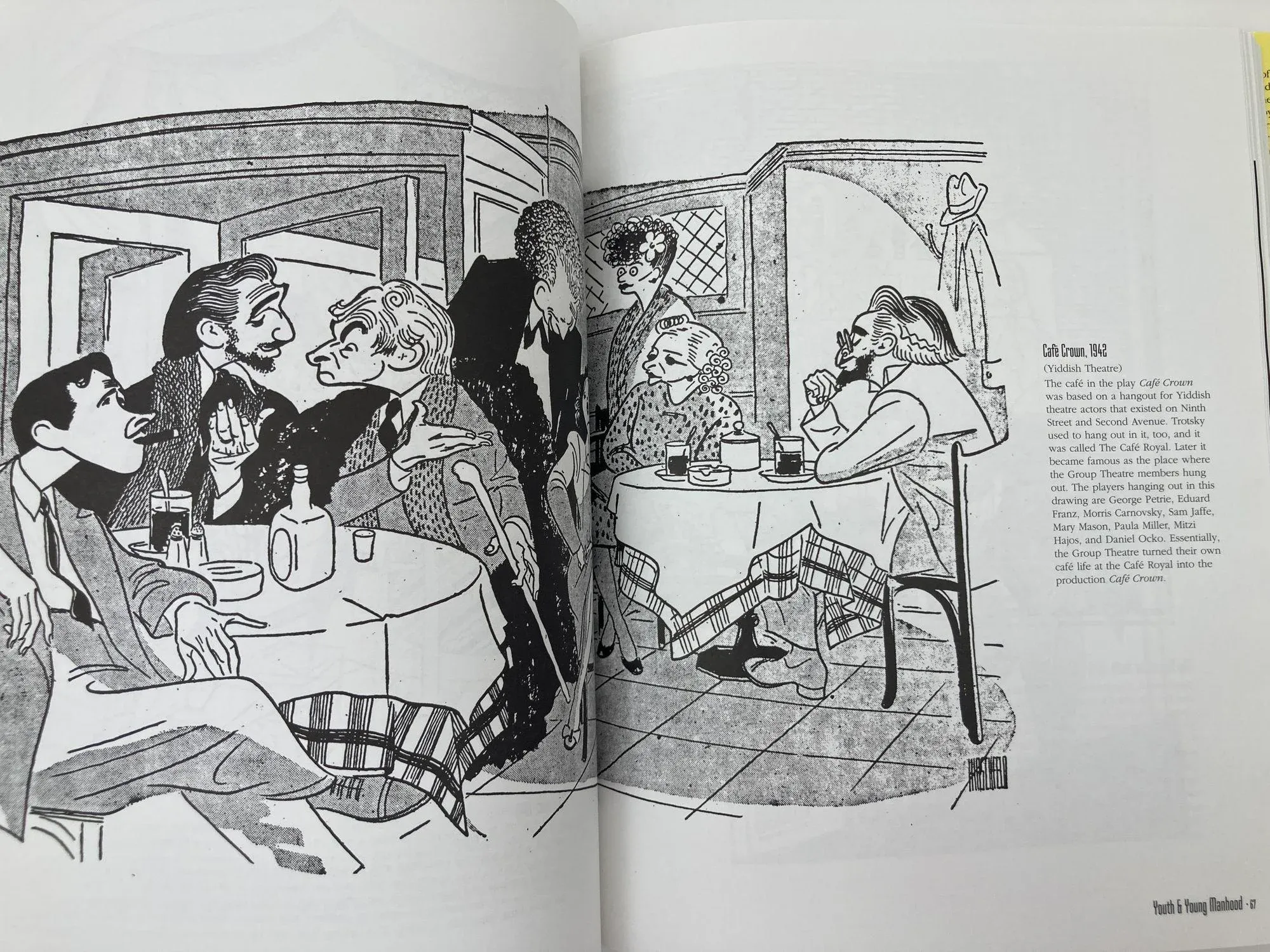 Hirschfeld on Line Hardcover Book by Al Hirschfeld