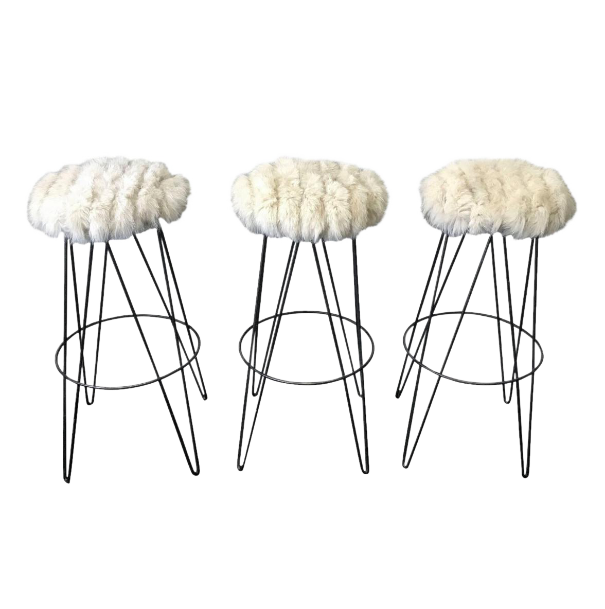 fur barstool