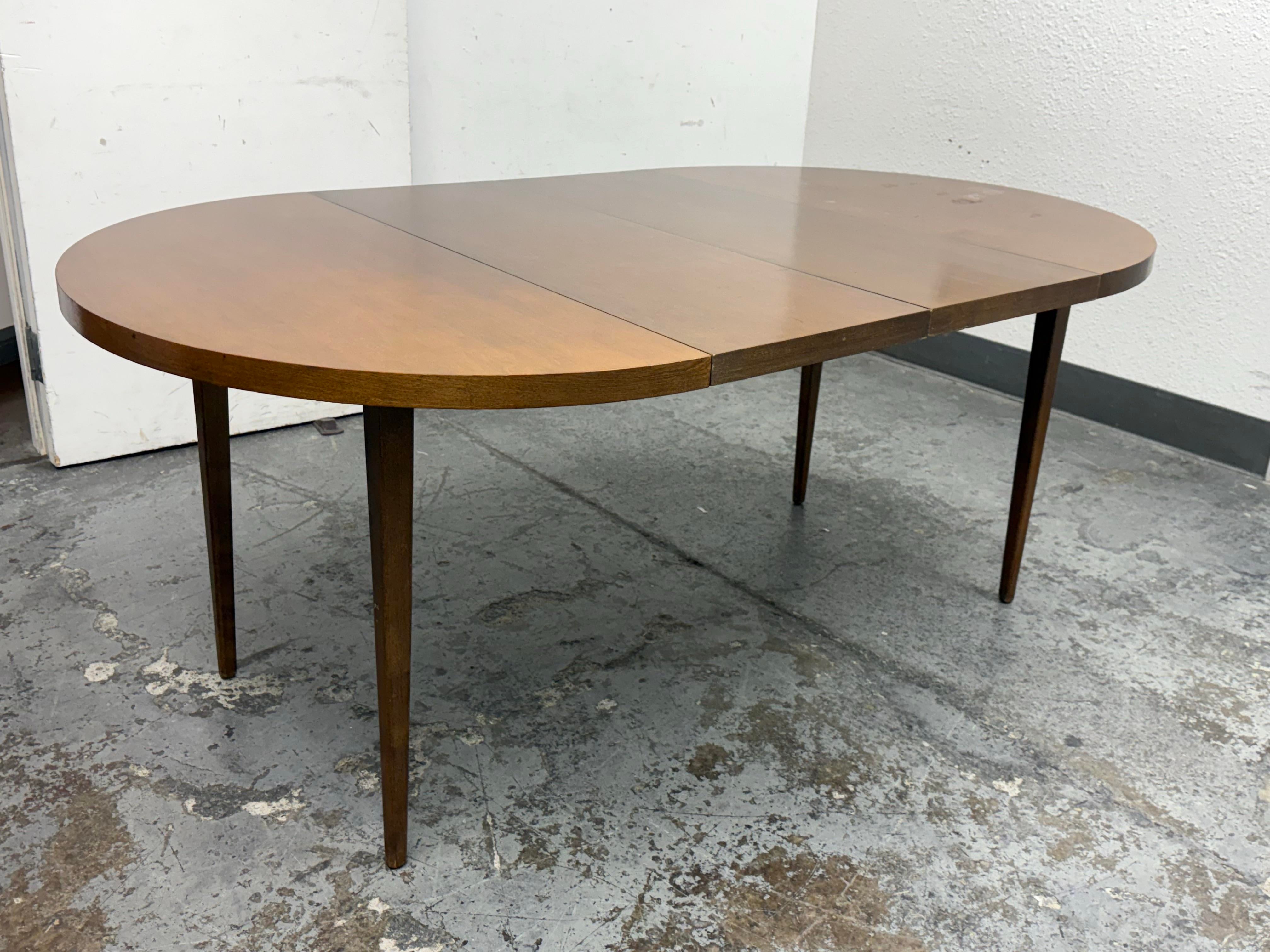 Mid Century Modern Crate And Barrel Expanding Table Tate 78
