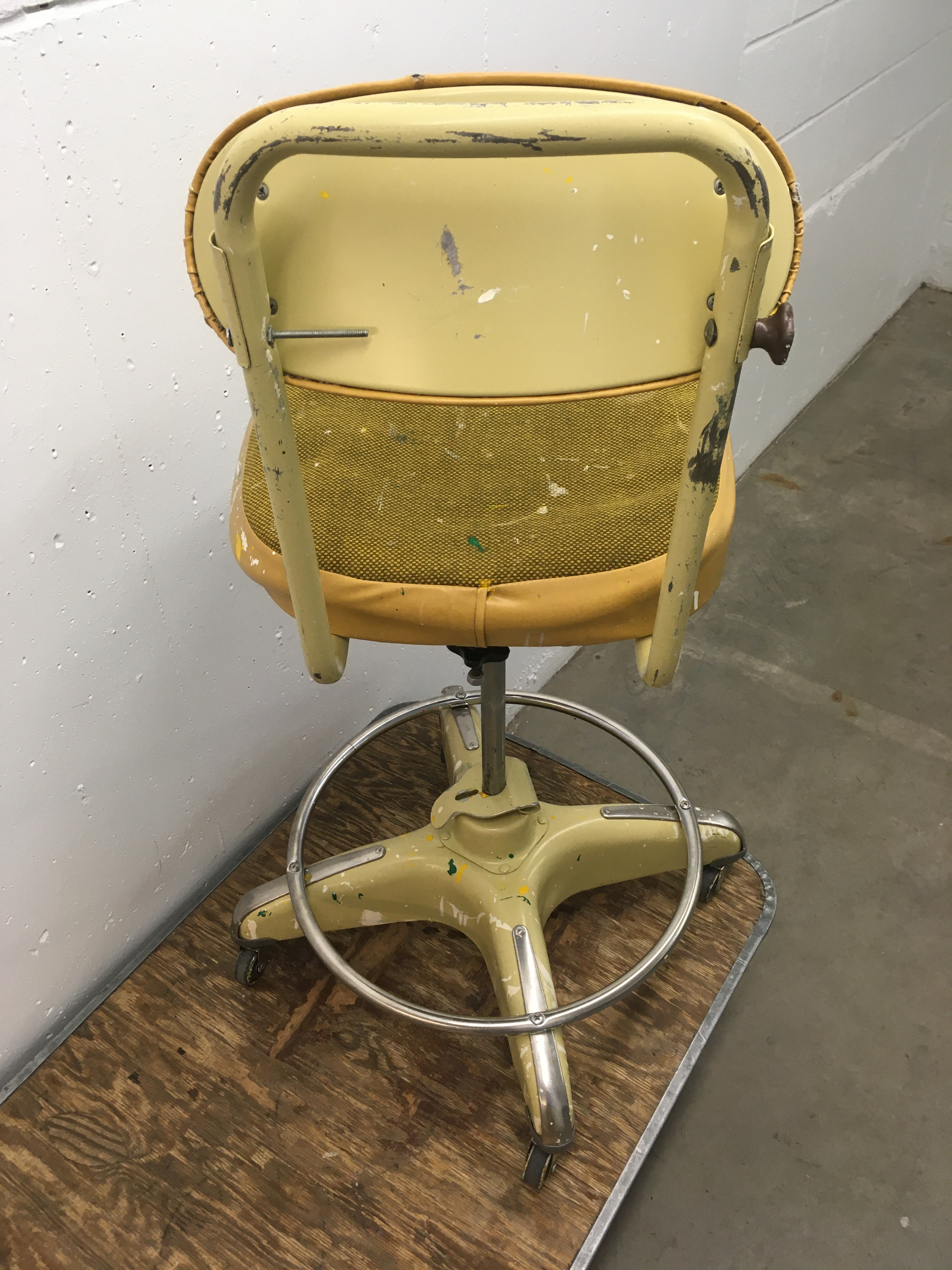 Gold drafting 2024 chair