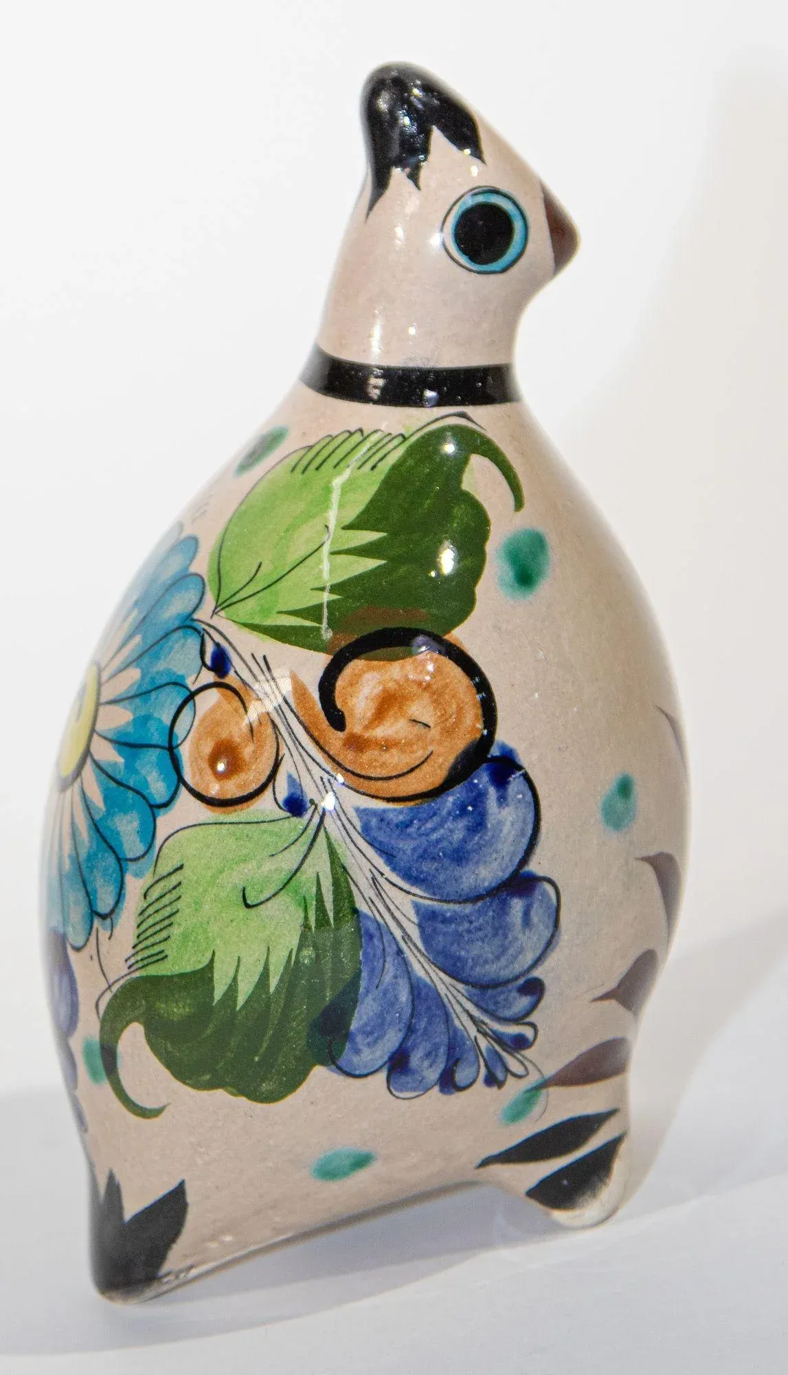 Mexican Vintage Ken Edwards Tonala Pottery Hand Painted