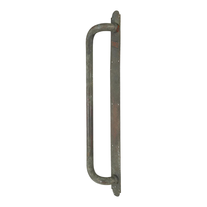 Vintage European 29.25 In. Tirez Brass Front Door Pull