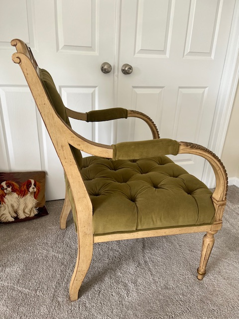 Princess Diana Louis XVI Style Armchair by Highland House Chairish