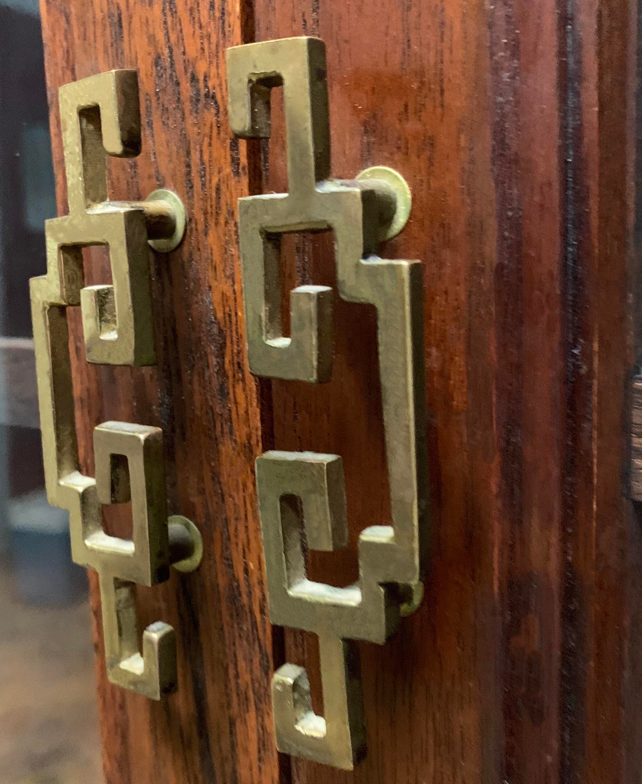 Chinoiserie China Cabinet by Ricardo Lynn, 1970 | Chairish