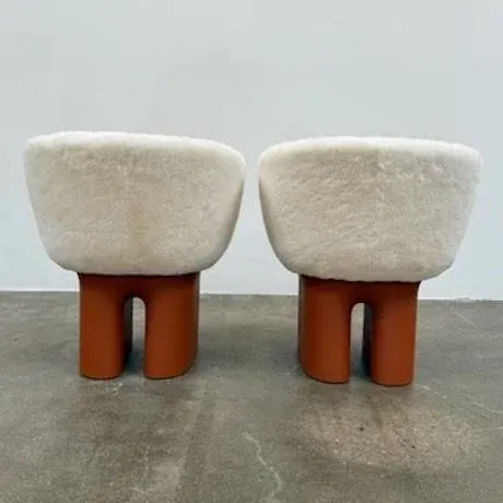 Louis Vuitton Dolls Fur Chair by Raw Edges | Chairish