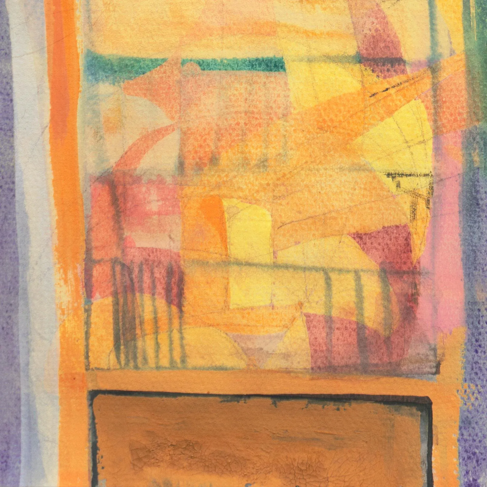 \'A Sunny Room, Aix-En-Provence\', by Ruth Landay, 1971, New York, San Diego Museum of Natural History