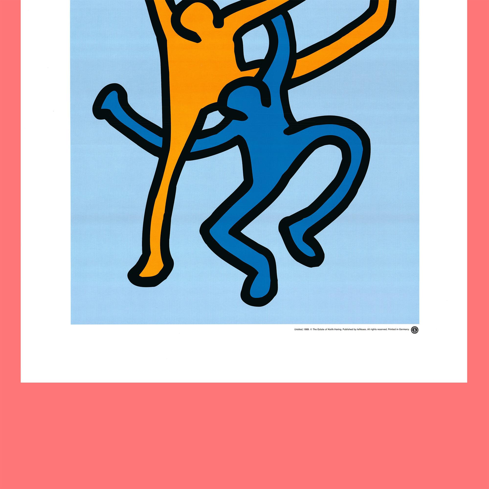 1990s After Keith Haring - Untitled (People Dancing) Vintage Fine
