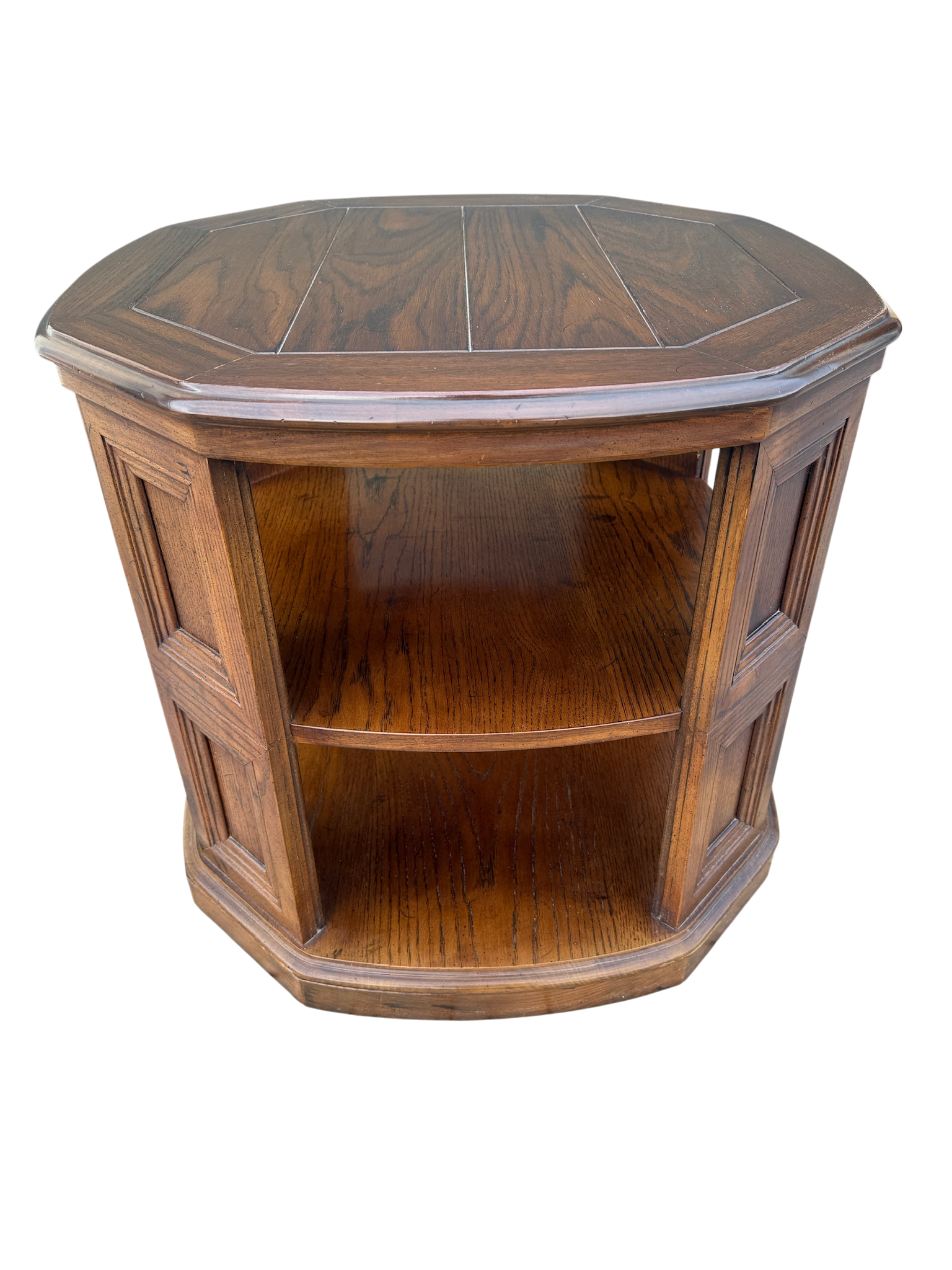 Late 20th Century Henredon Regency Style Three-Tier Occasional