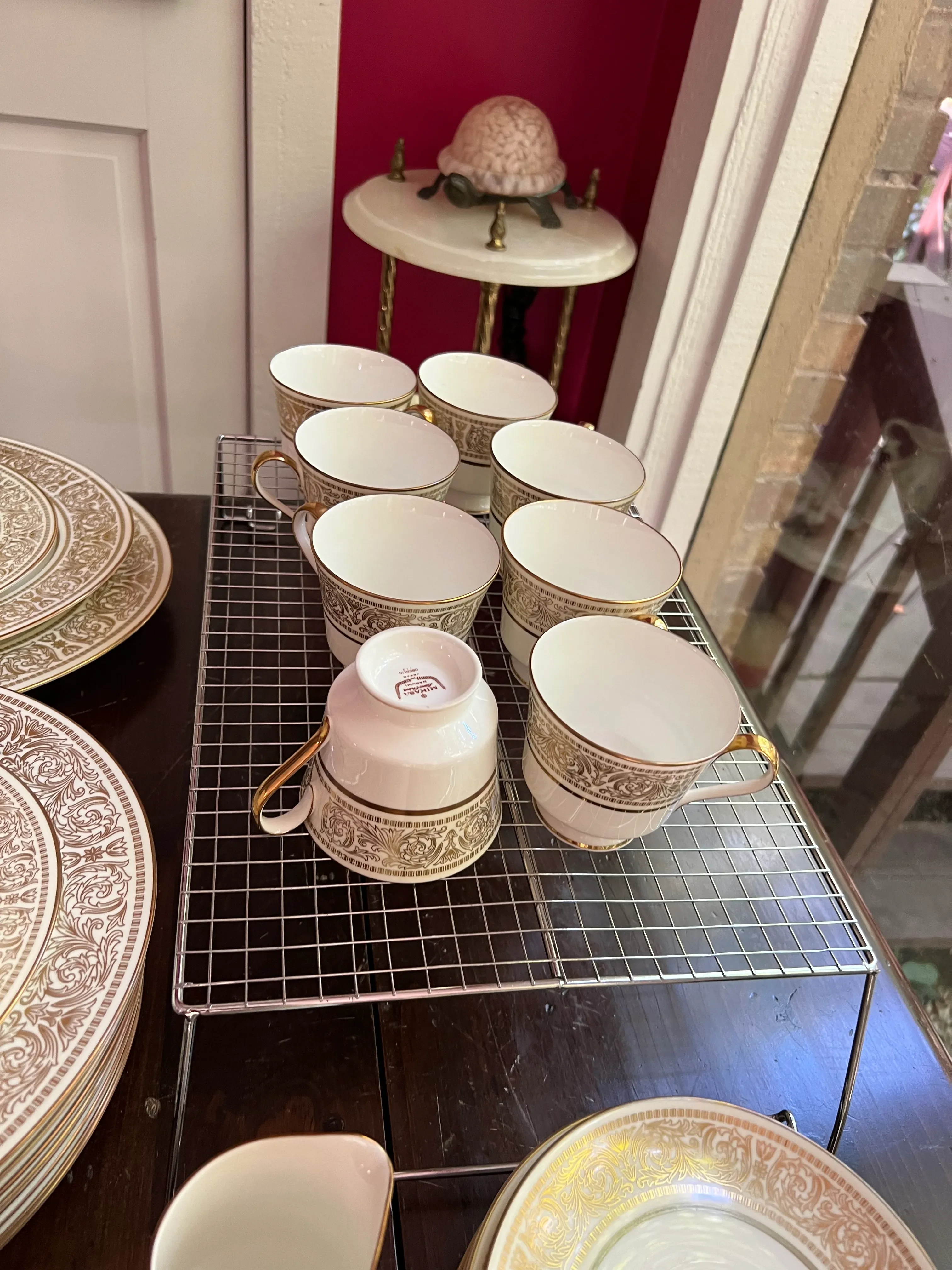  BONE CHINA　食器 Vintage Oberlin by Mikasa Bone China Set- 62 Pieces | Chairish