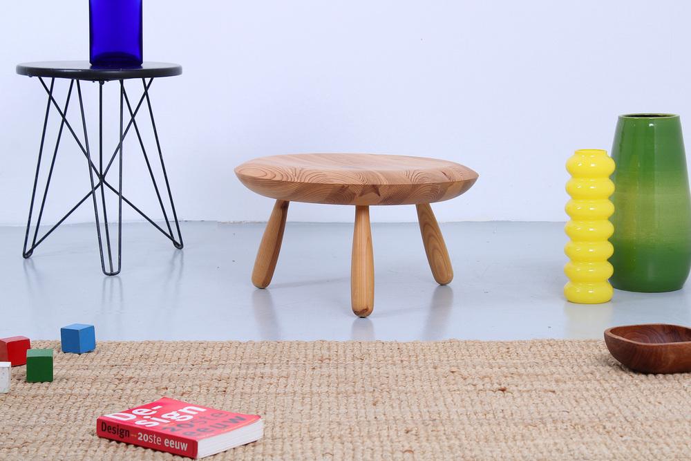 家具 IKEA KARLJOHAN Pine Wood Karljohan Stool by Christian Hallerod for Ikea