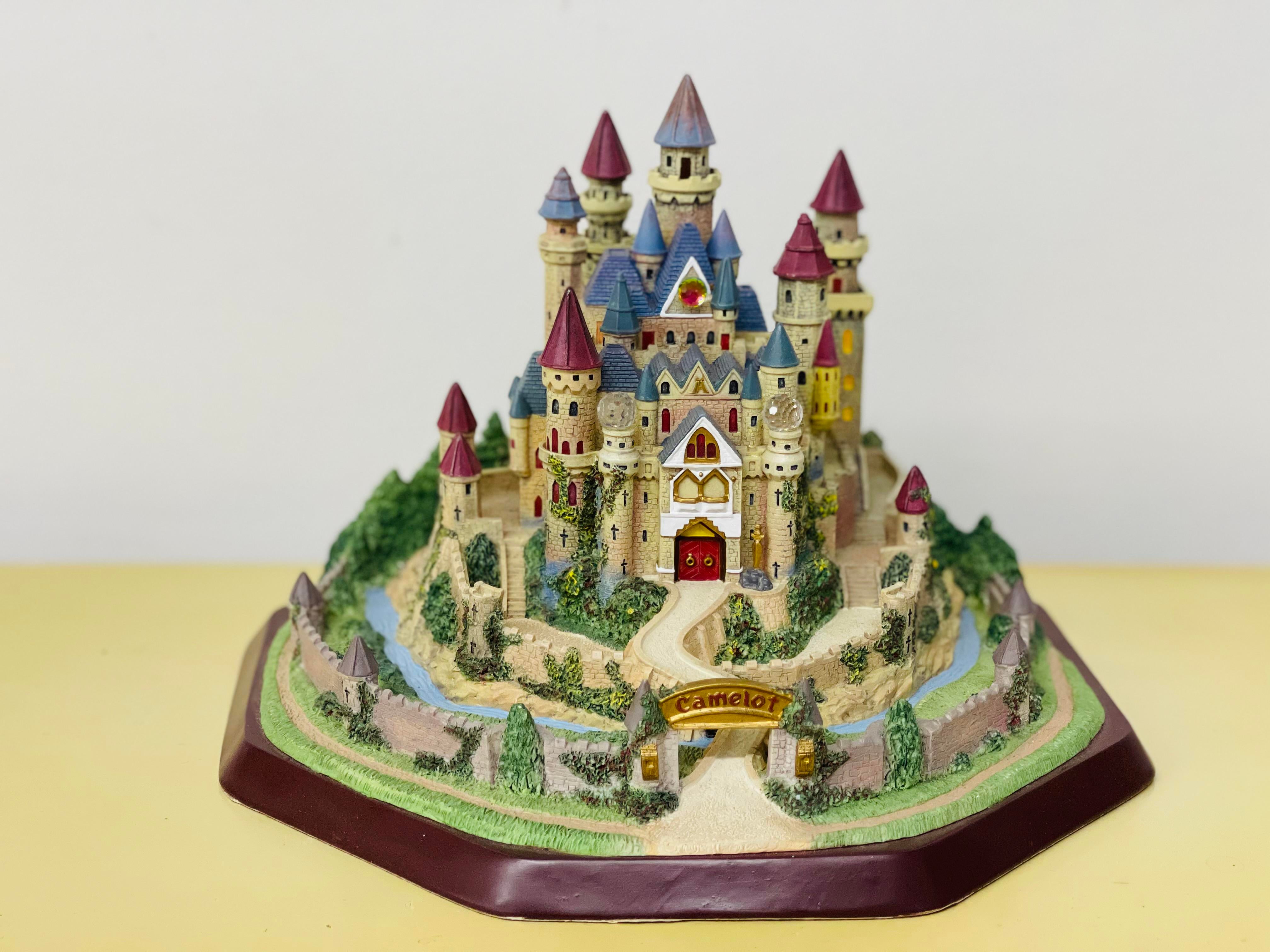 ★レノックス LENOX キャメロット城 Camelot ★ Late 20th Century Lenox Castles of the World Camelot | Chairish