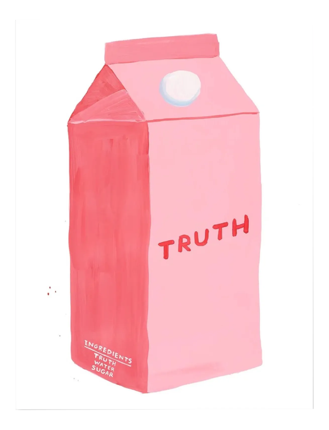 David Shrigley, Truth, 2020, Paper
